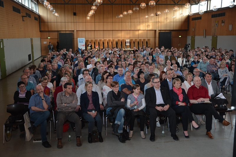 Horst Evers am 11. Mai in Prüm