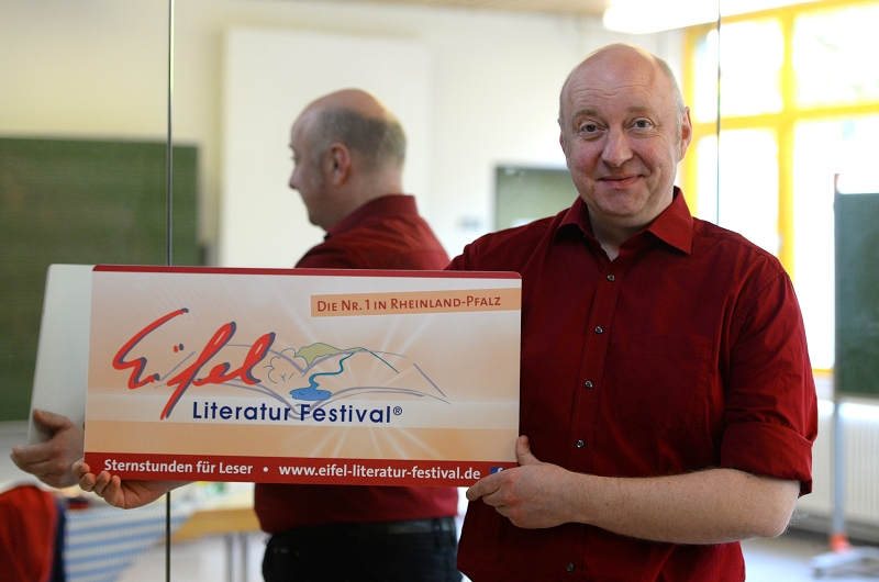 Horst Evers am 11. Mai in Prüm