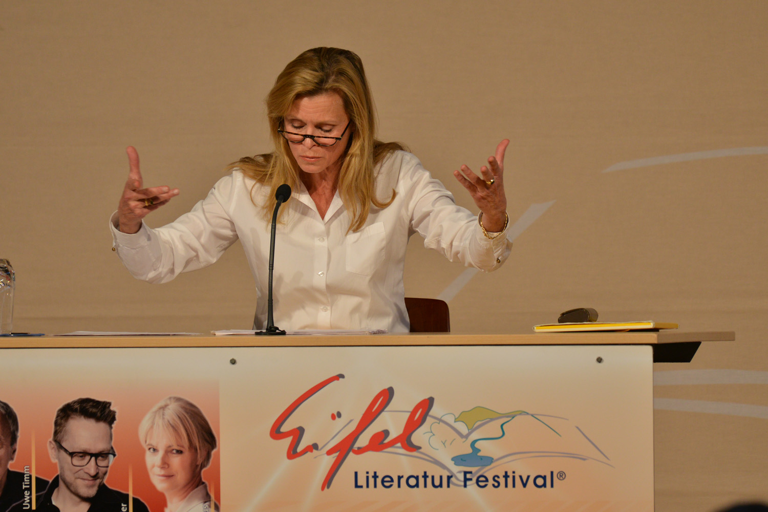 Leslie Malton am 20. Mai 2016 in Prüm