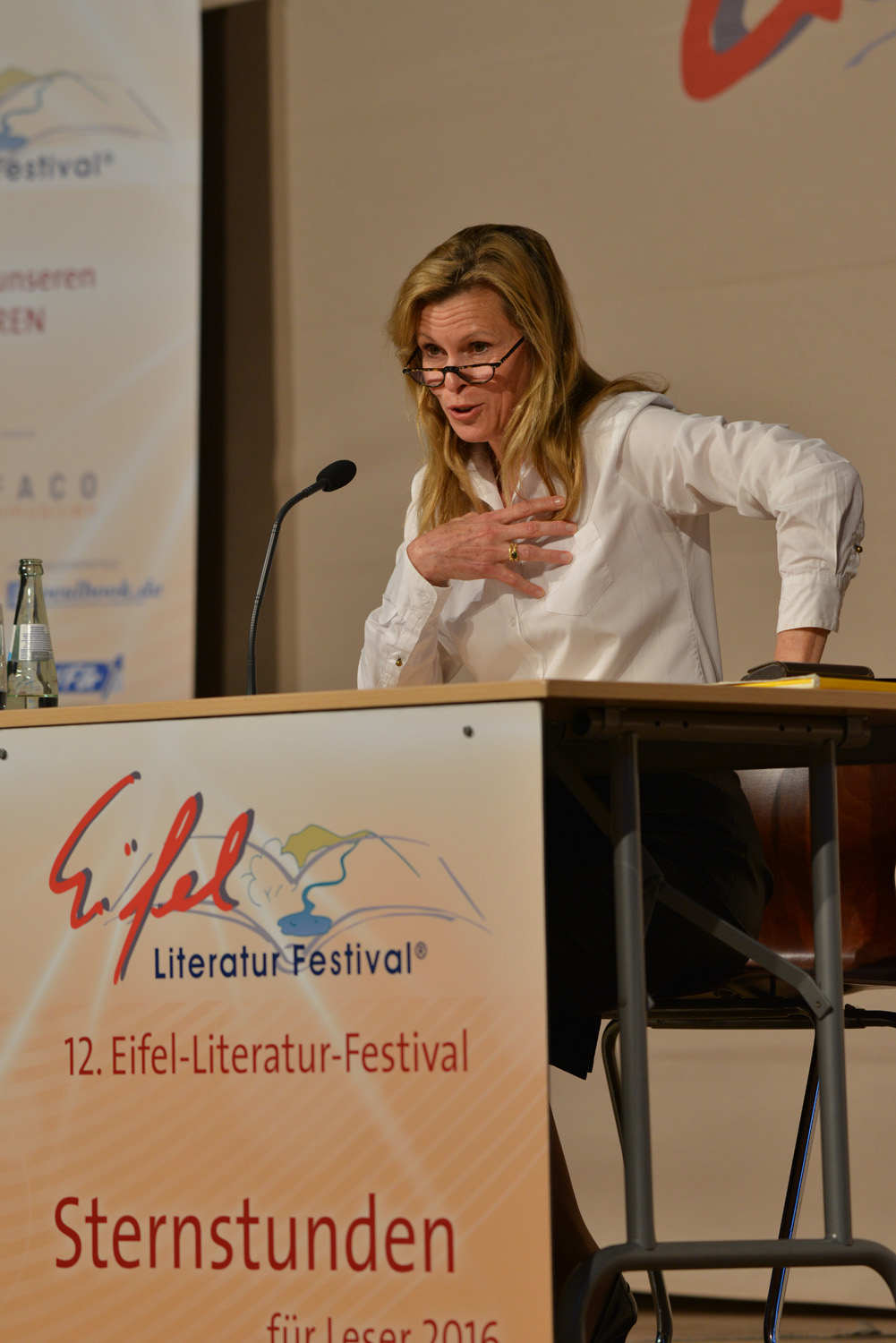 Leslie Malton am 20. Mai 2016 in Prüm