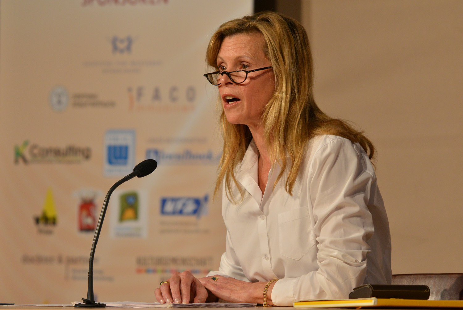 Leslie Malton am 20. Mai 2016 in Prüm