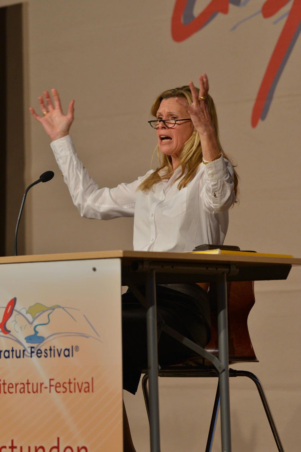 Leslie Malton am 20. Mai 2016 in Prüm