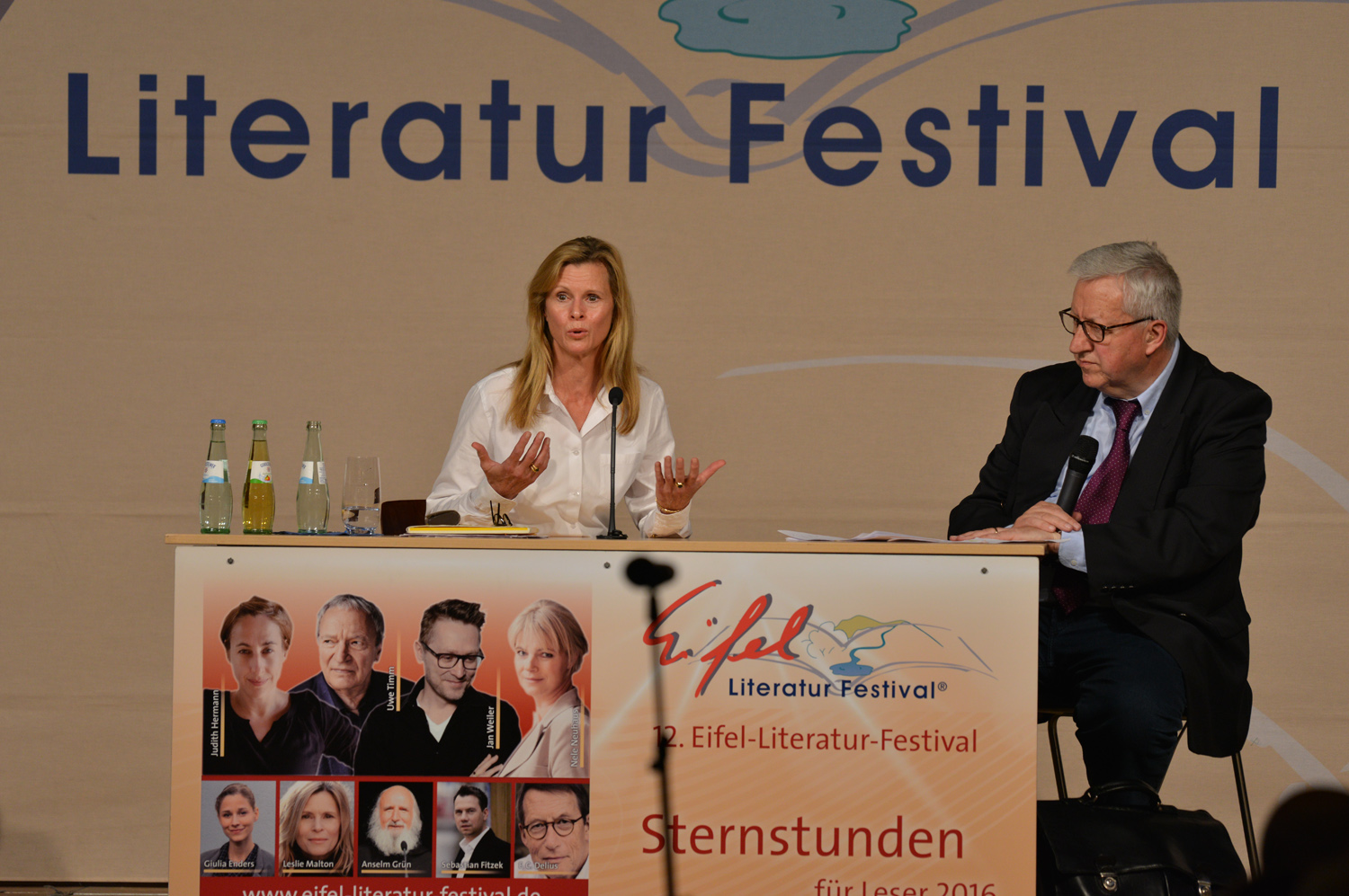 Leslie Malton am 20. Mai 2016 in Prüm