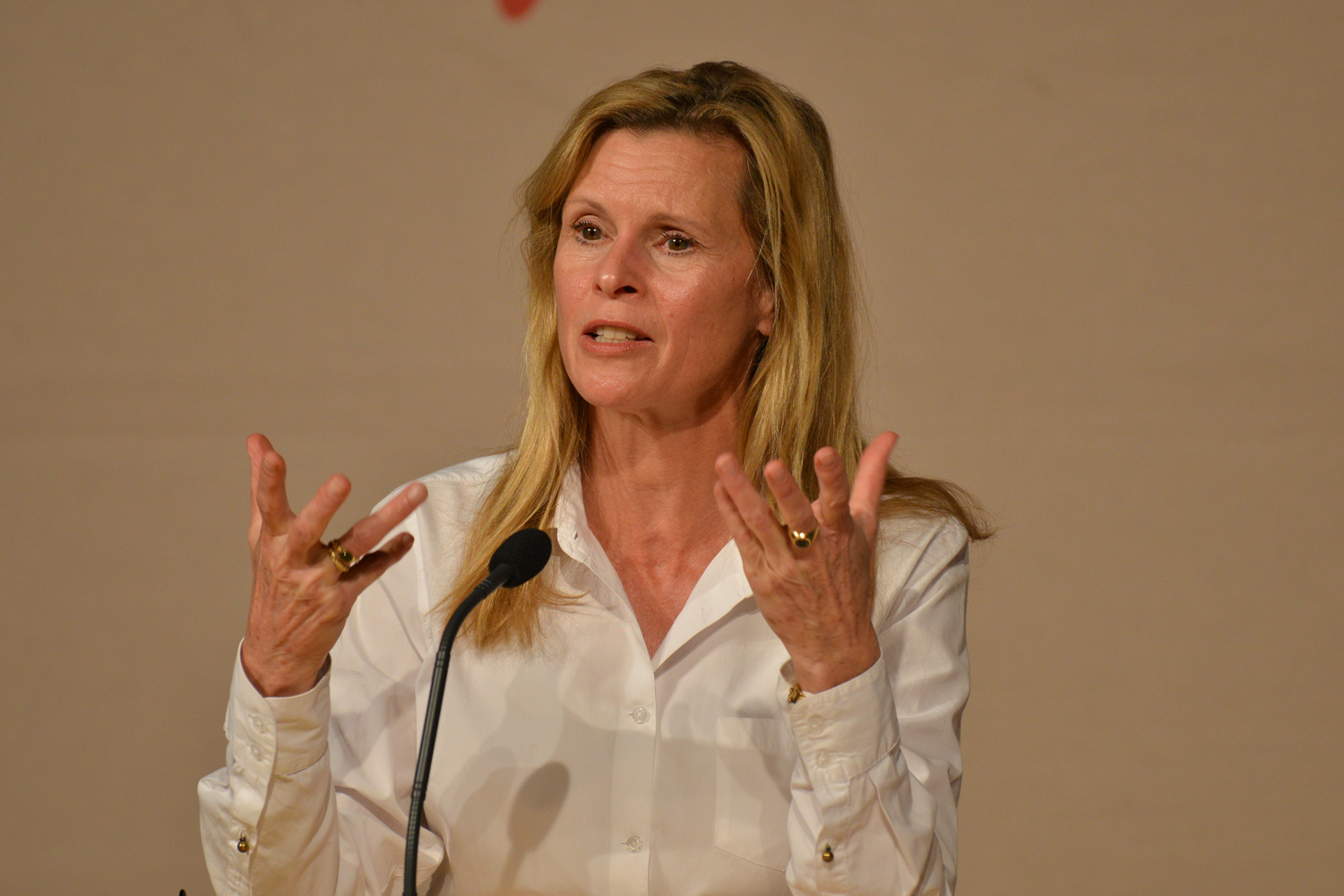 Leslie Malton am 20. Mai 2016 in Prüm