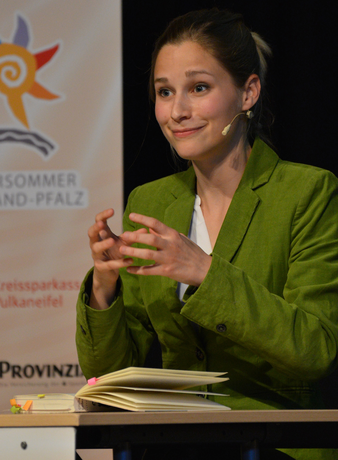 Giulia Enders am 21. Mai 2016 in Bitburg