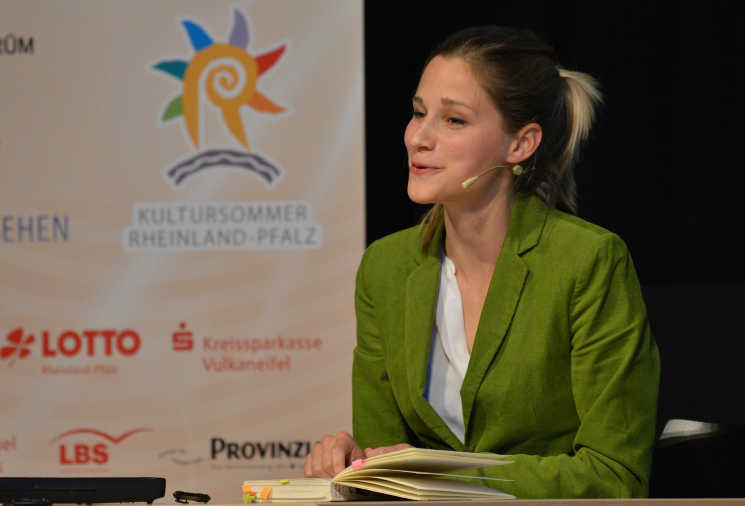 Giulia Enders am 21. Mai 2016 in Bitburg