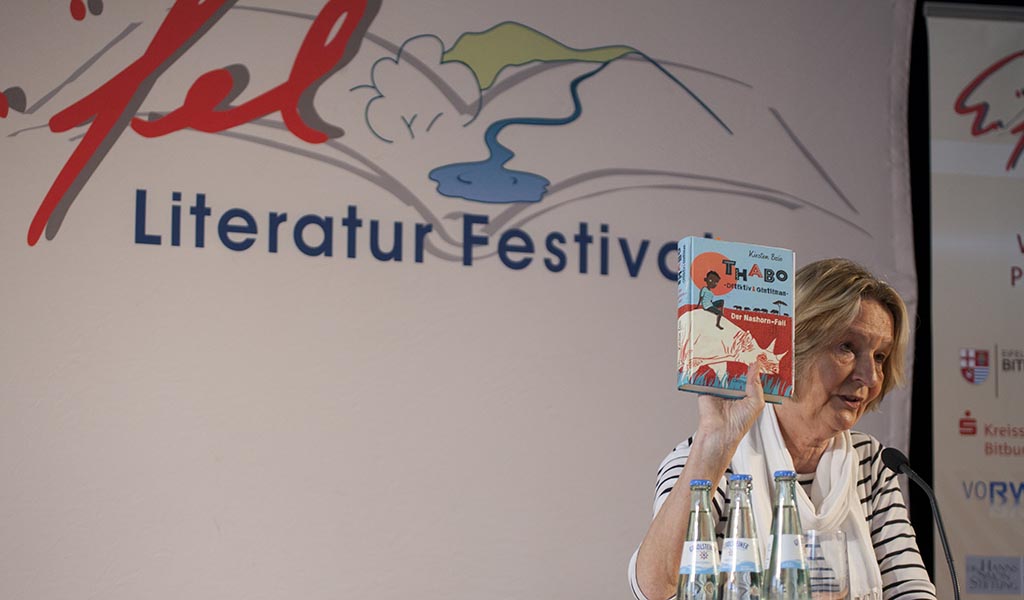 Kirsten Boie am 3. Juni 2016 in Gerolstein