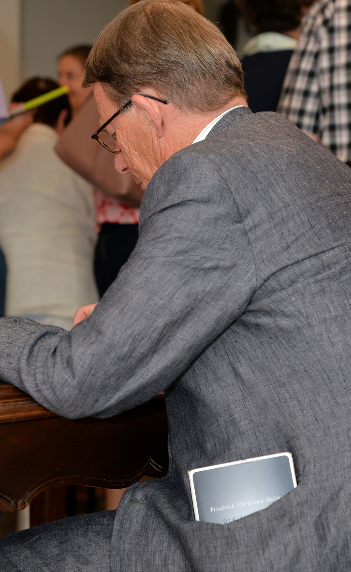 Friedrich Christian Delius am 24. Juni 2016 in Bitburg