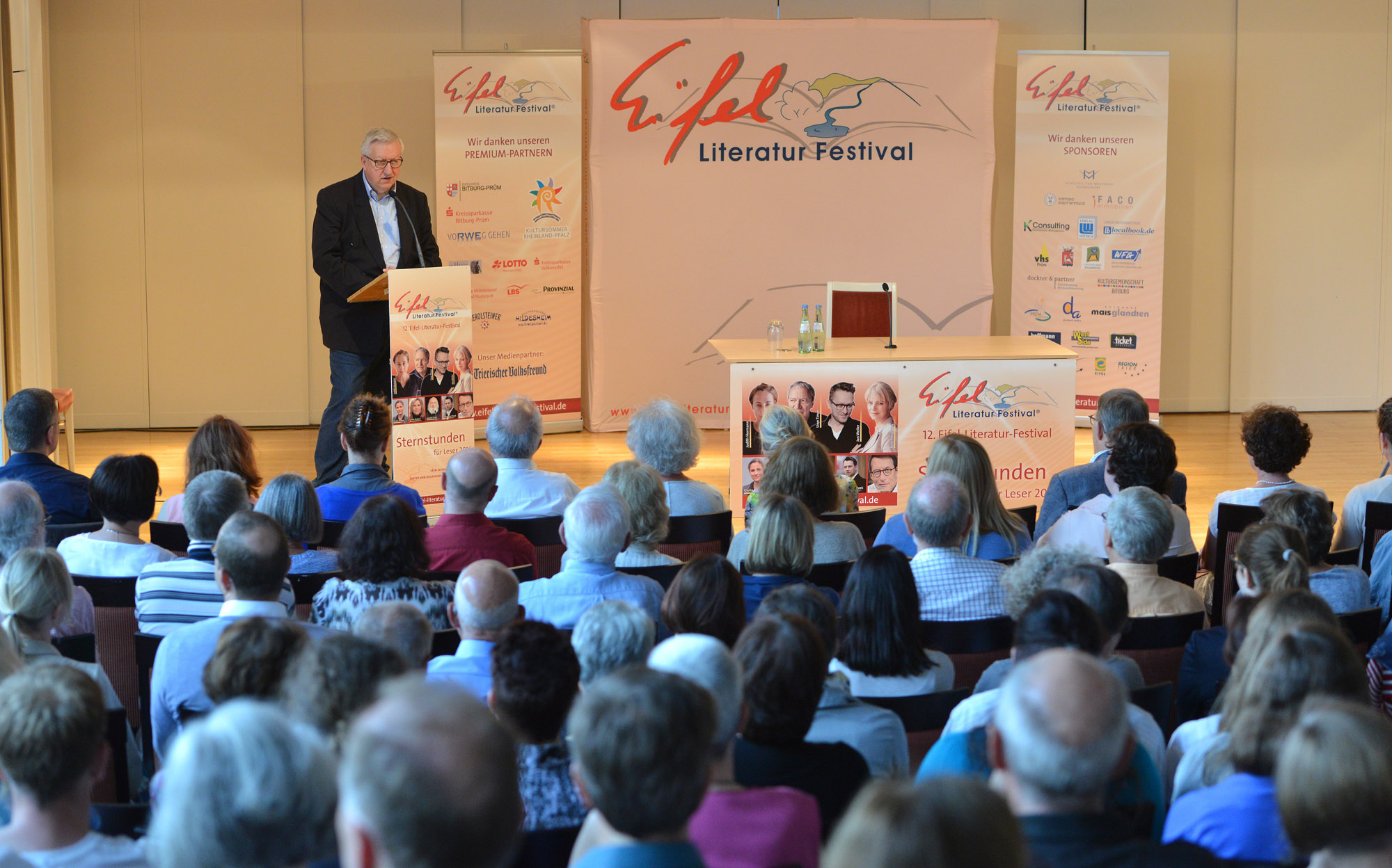 Friedrich Christian Delius am 24. Juni 2016 in Bitburg