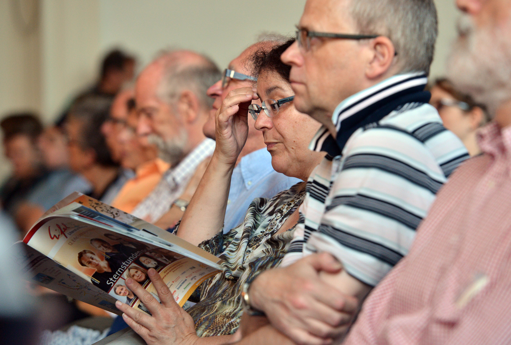 Friedrich Christian Delius am 24. Juni 2016 in Bitburg