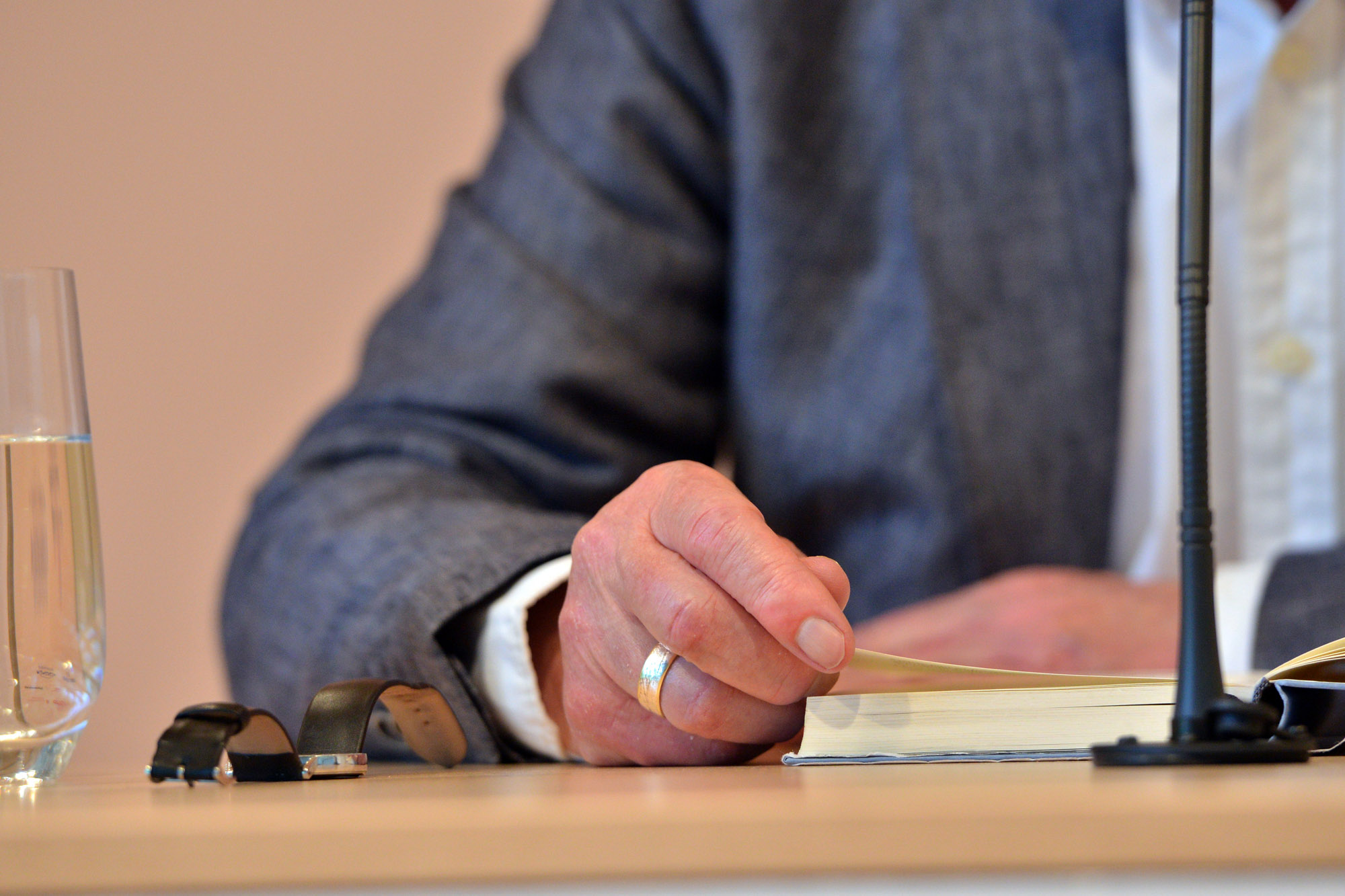 Friedrich Christian Delius am 24. Juni 2016 in Bitburg