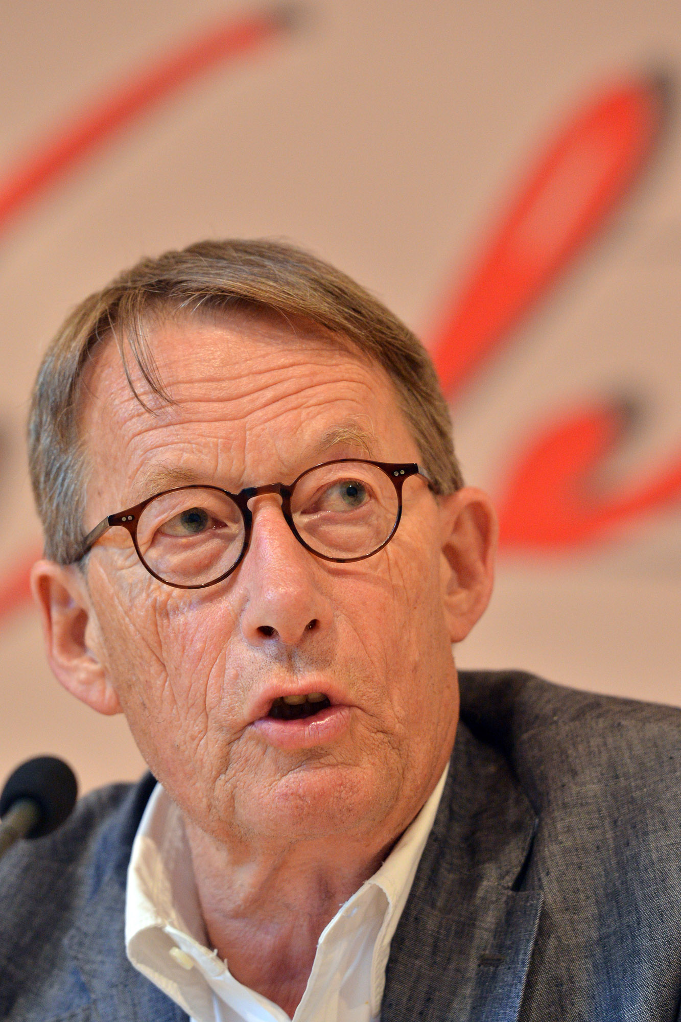 Friedrich Christian Delius am 24. Juni 2016 in Bitburg