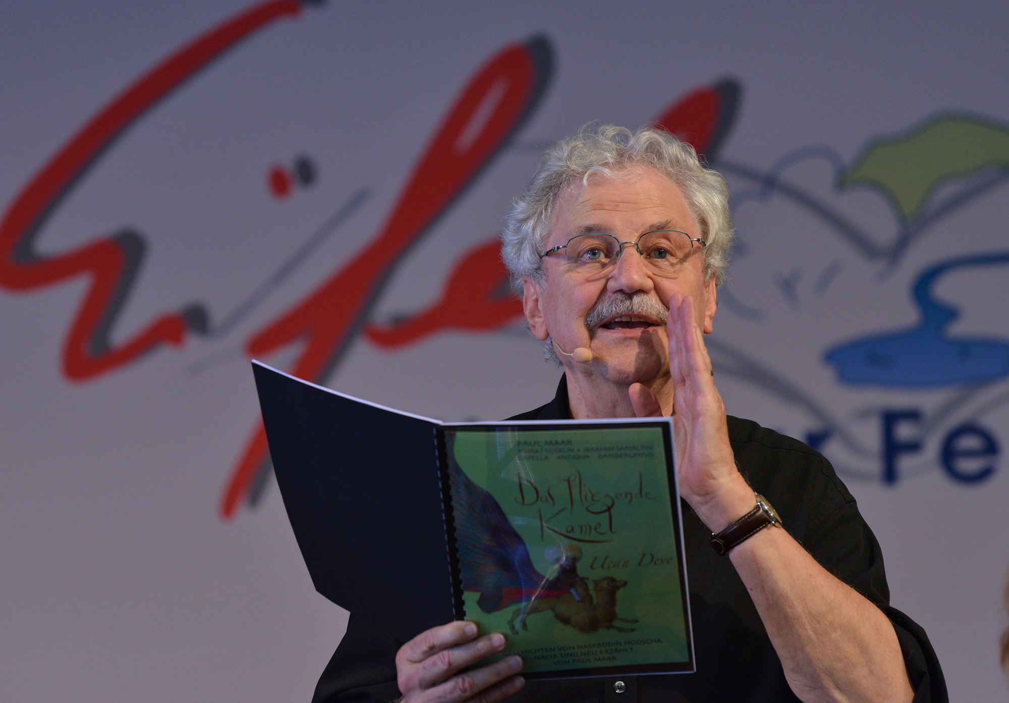 Paul Maar am 7. September 2016 in Gerolstein