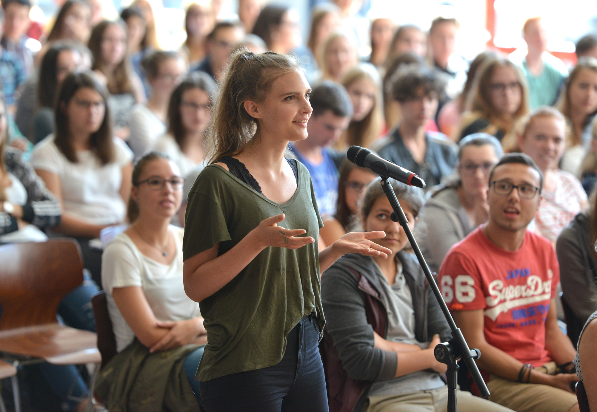 Literatur live - Uwe Timm am SMG Gerolstein