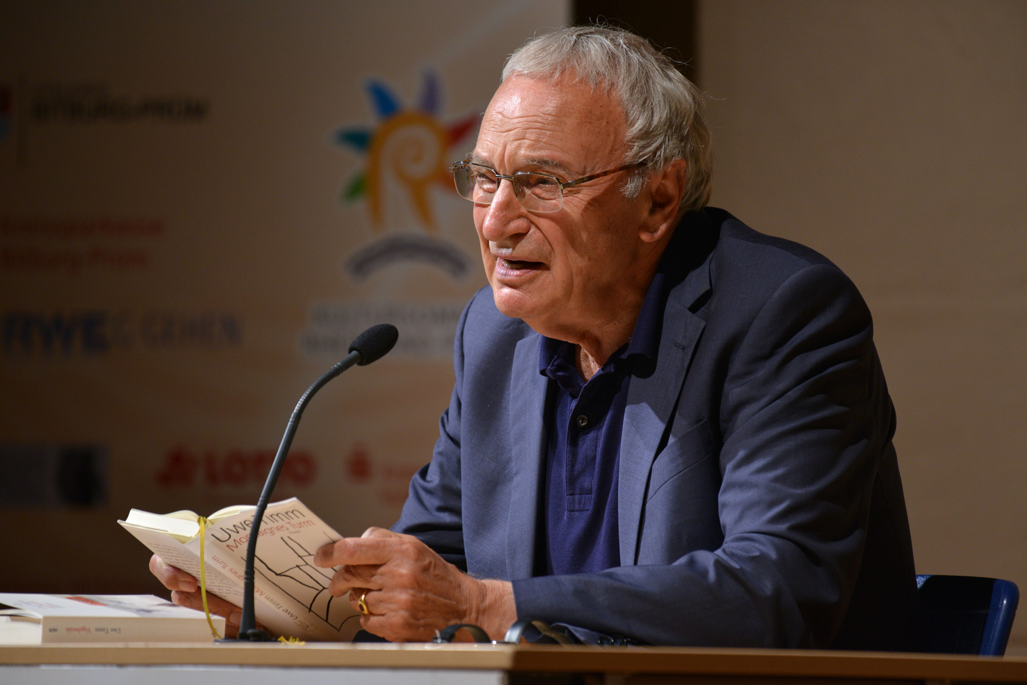 Uwe Timm am 9. September 2016 in Wittlich