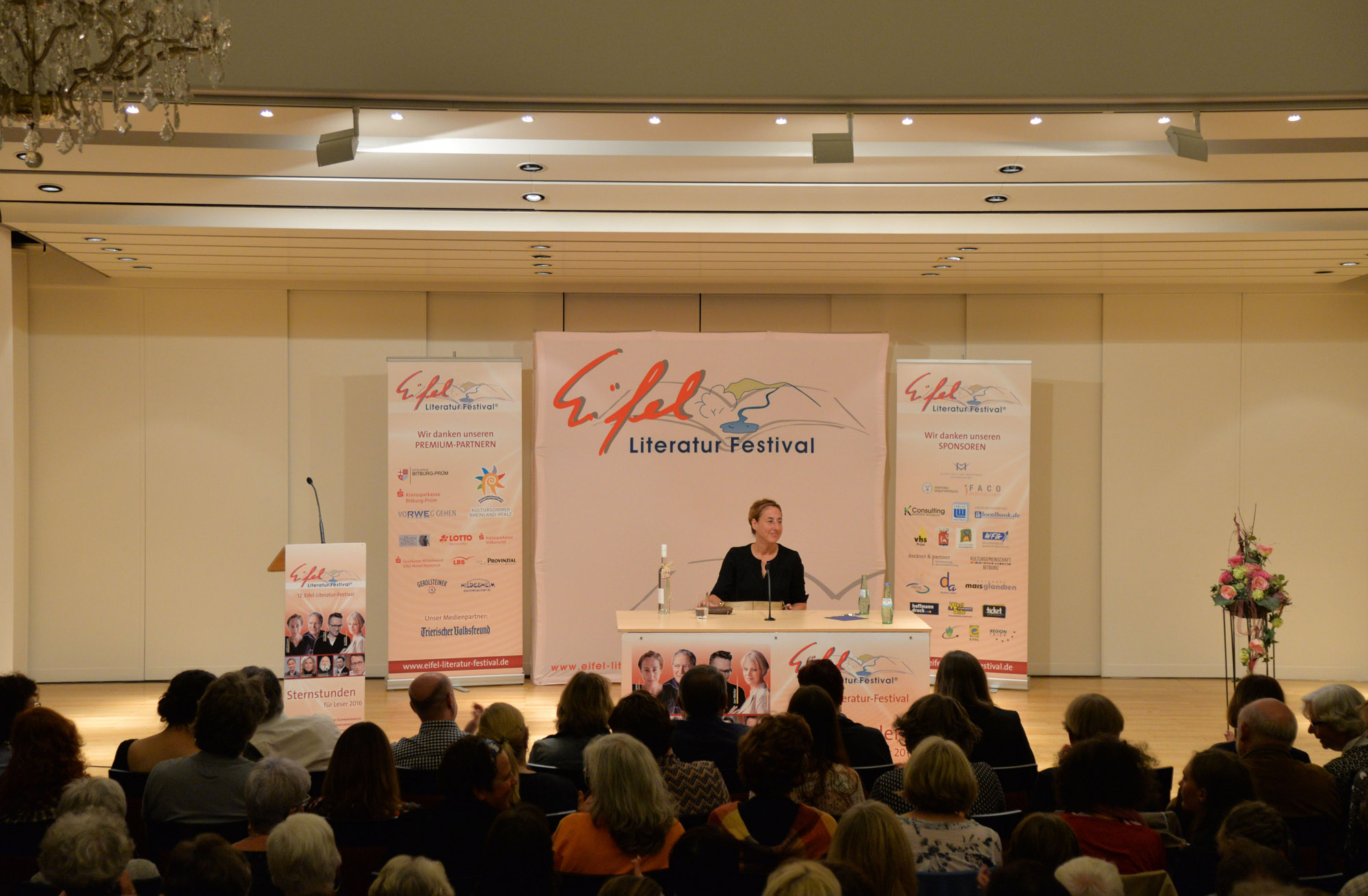 Judith Hermann am 23. September 2016 in Bitburg