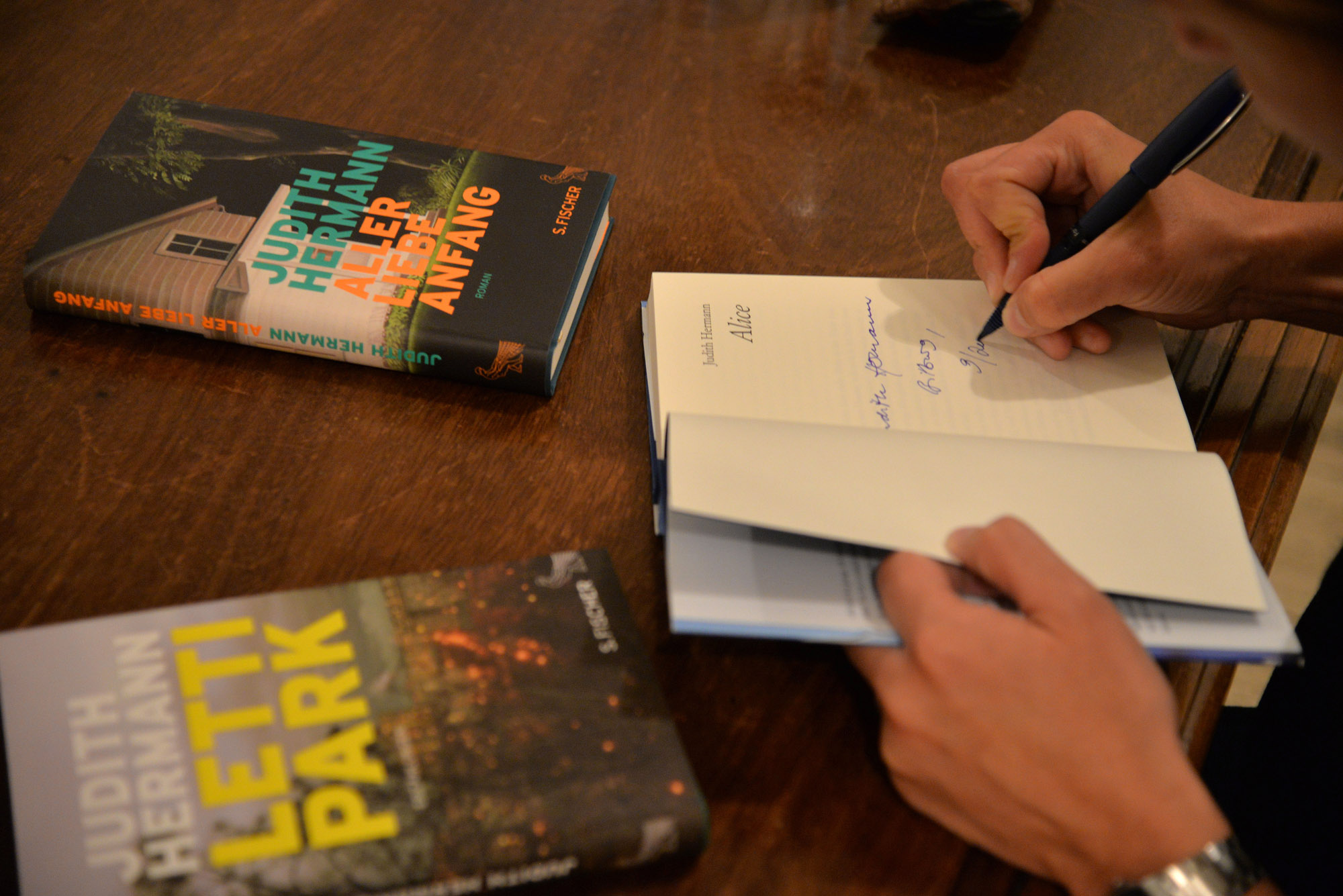 Judith Hermann am 23. September 2016 in Bitburg