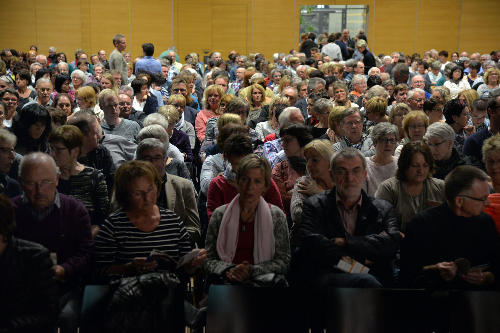 Pater Anselm Grün am 6. Oktober 2016 in Bitburg