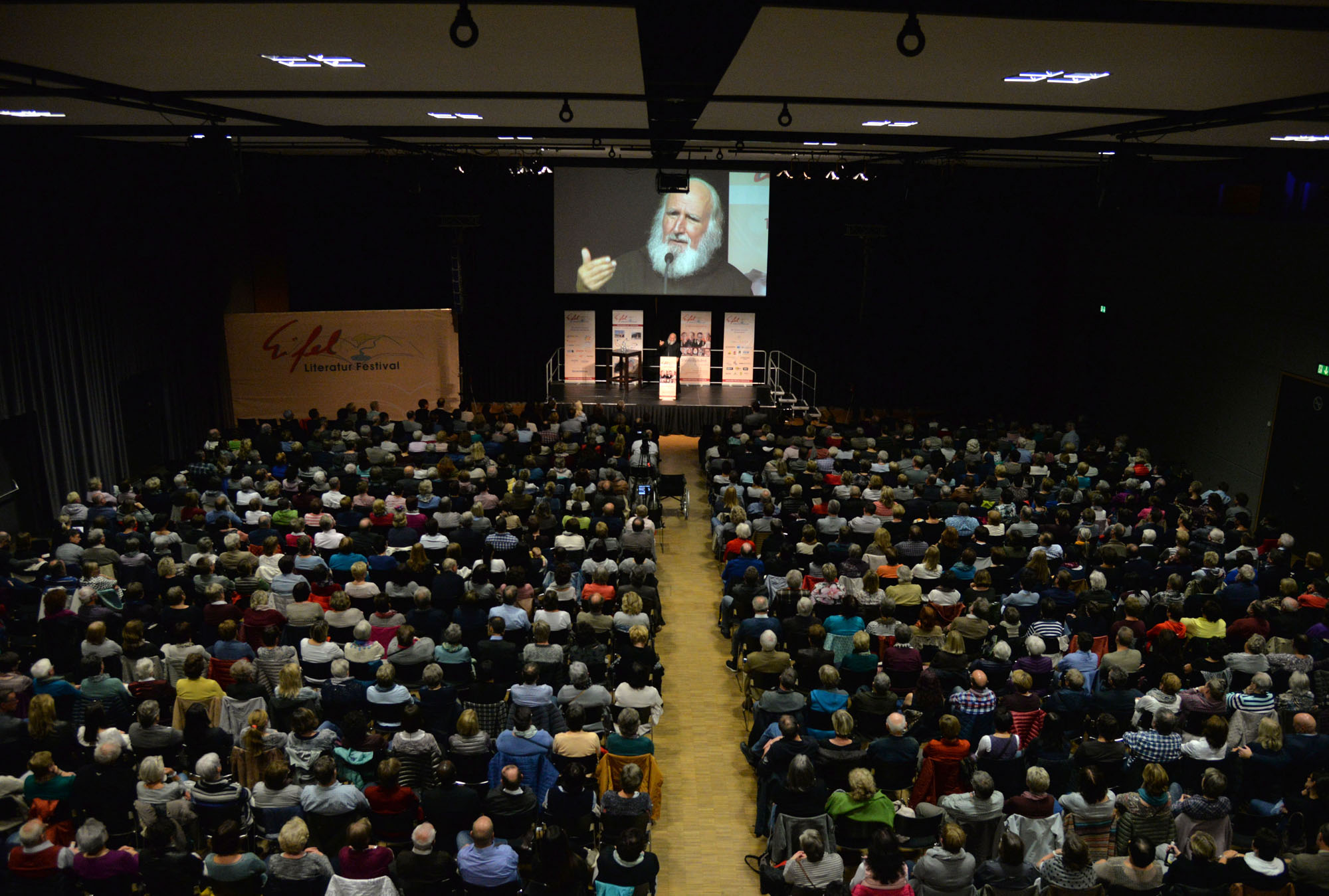 Pater Anselm Grün am 6. Oktober 2016 in Bitburg