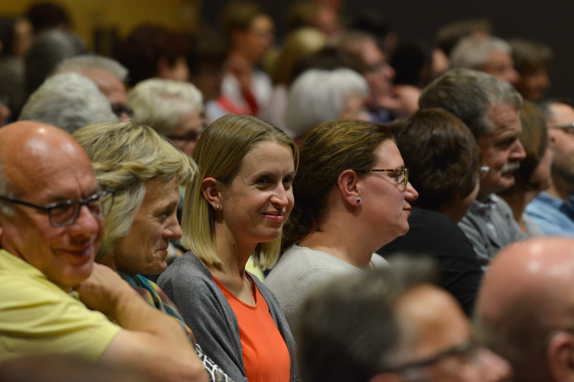 Pater Anselm Grün am 6. Oktober 2016 in Bitburg