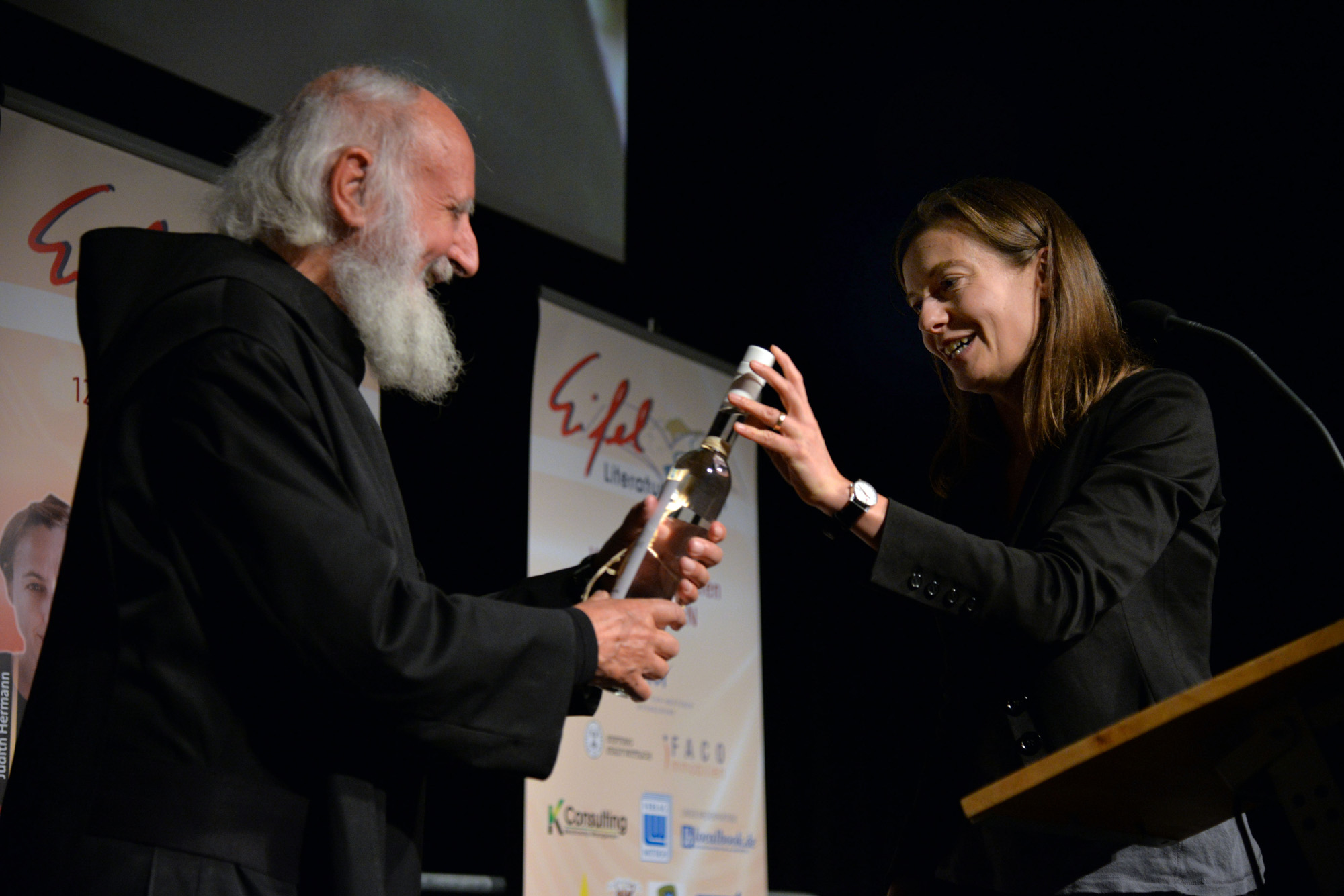 Pater Anselm Grün am 6. Oktober 2016 in Bitburg