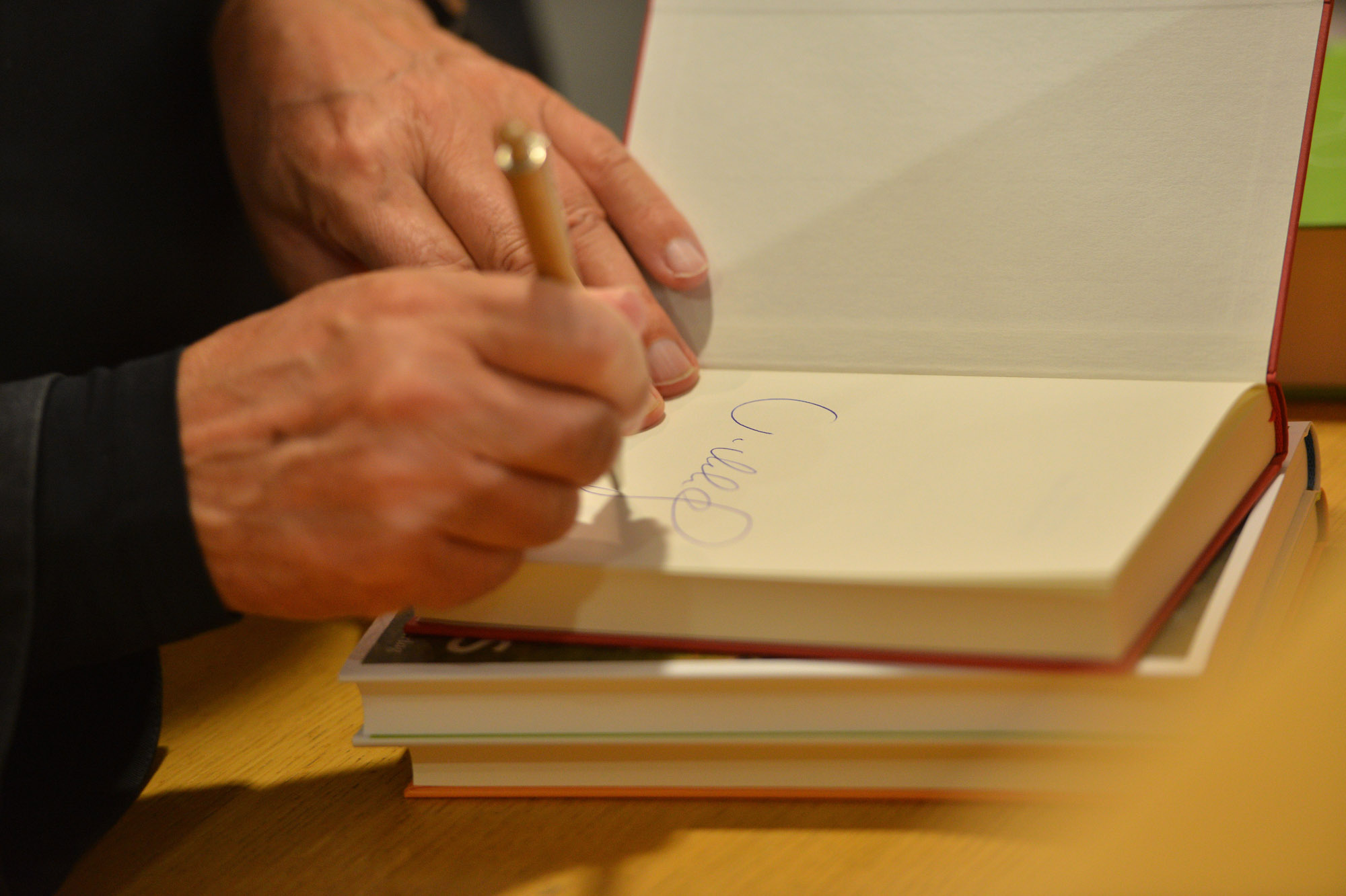 Pater Anselm Grün am 6. Oktober 2016 in Bitburg