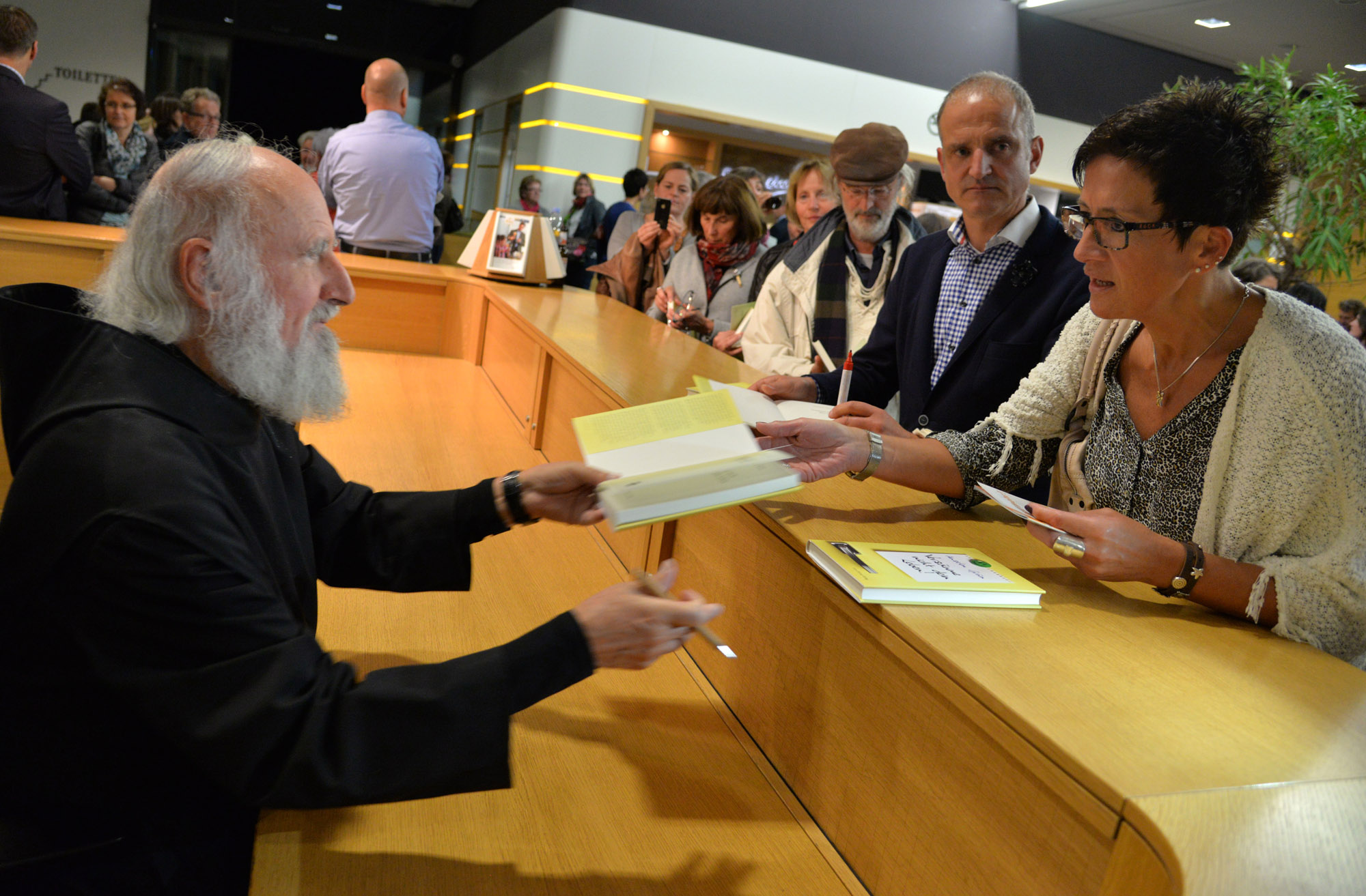Pater Anselm Grün am 6. Oktober 2016 in Bitburg