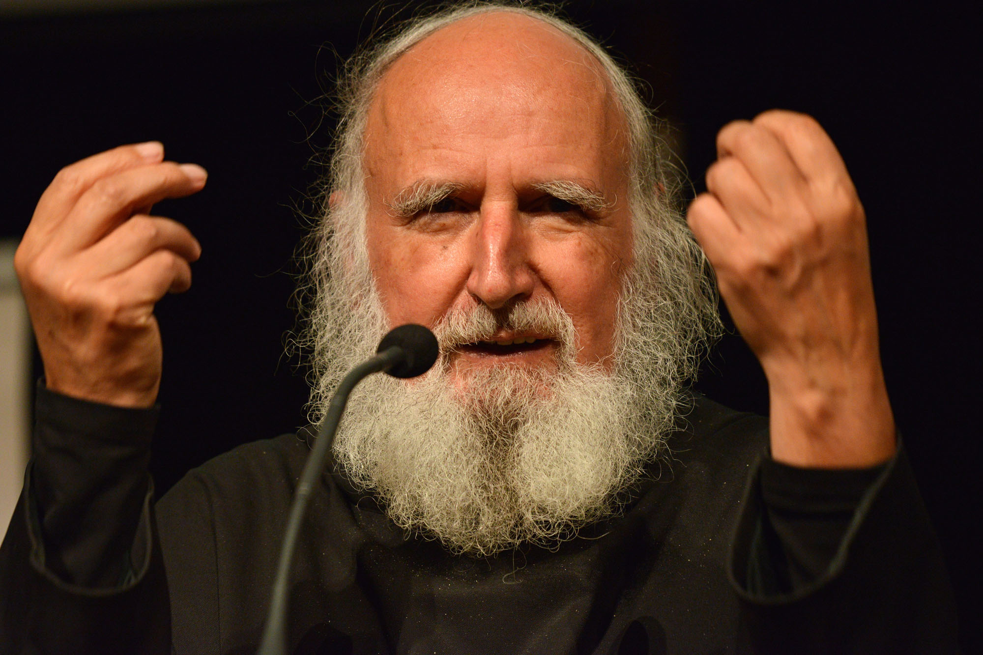 Pater Anselm Grün am 6. Oktober 2016 in Bitburg