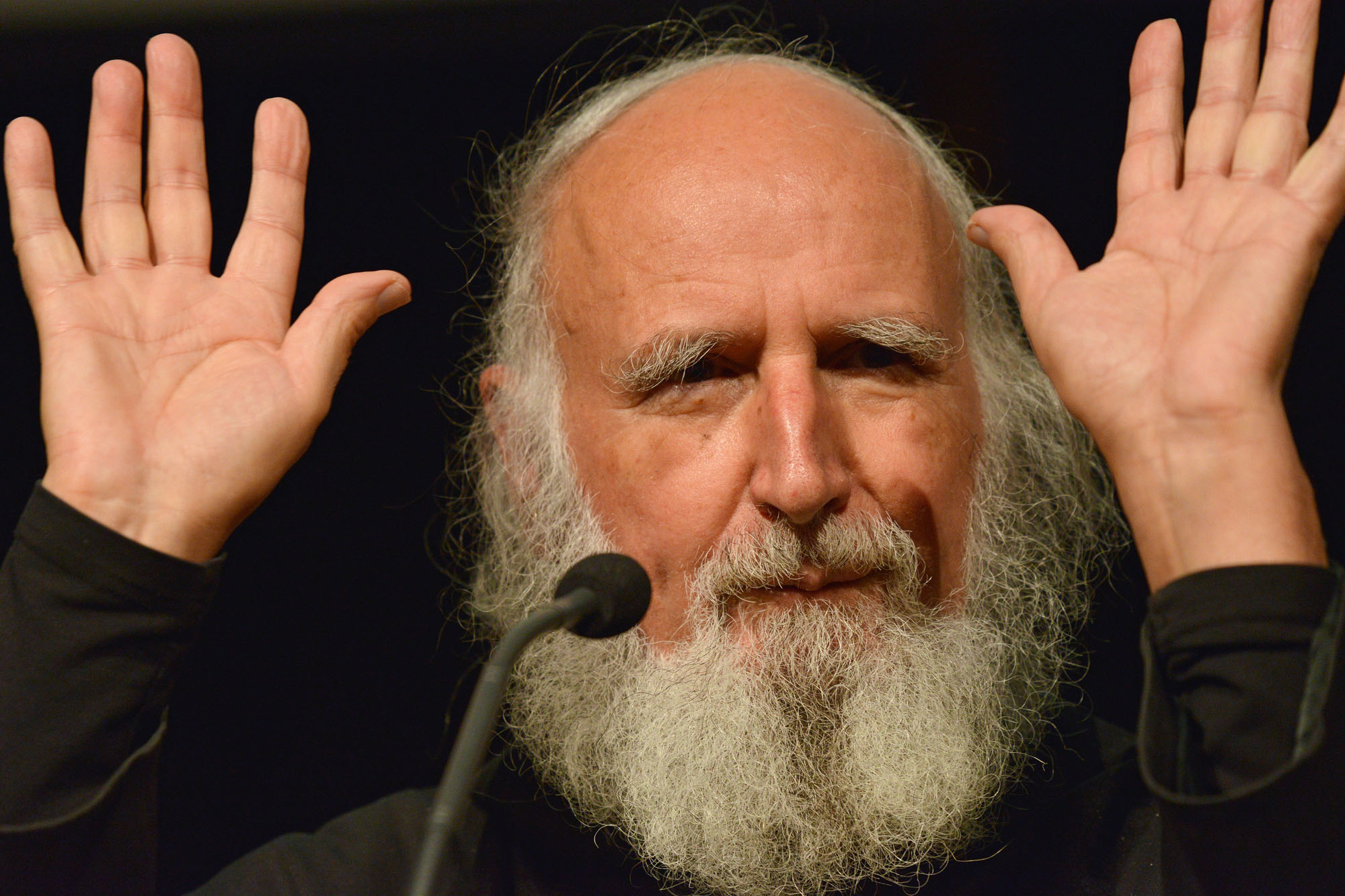 Pater Anselm Grün am 6. Oktober 2016 in Bitburg