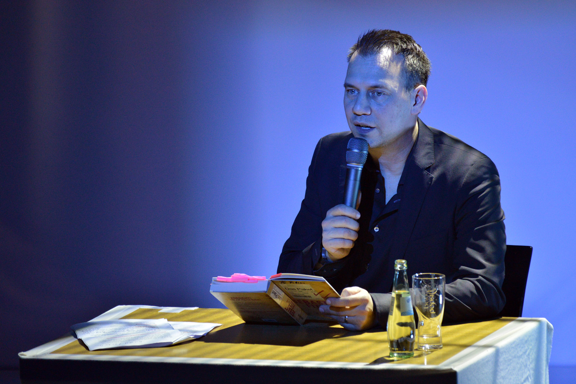 Sebastian Fitzek am 29. Oktober 2016 in Bitburg