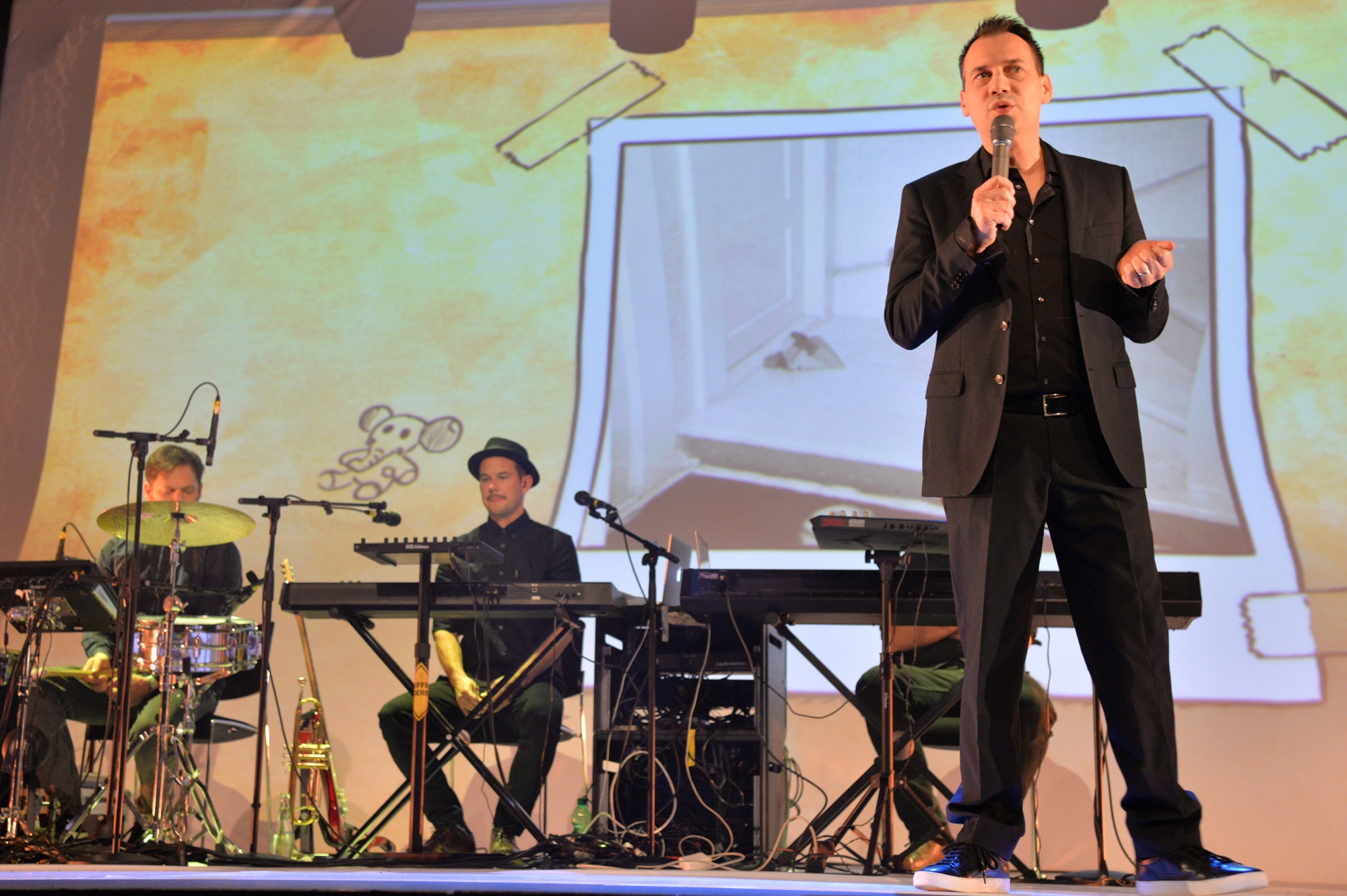 Sebastian Fitzek am 29. Oktober 2016 in Bitburg