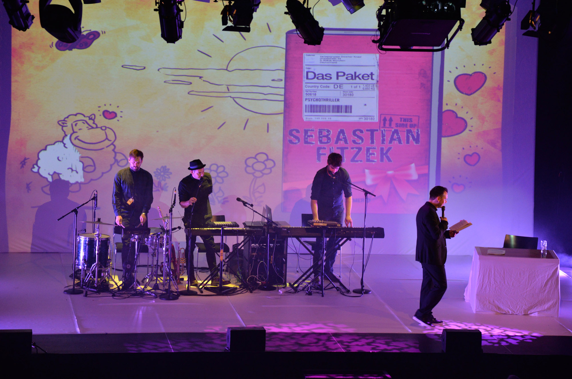 Sebastian Fitzek am 29. Oktober 2016 in Bitburg