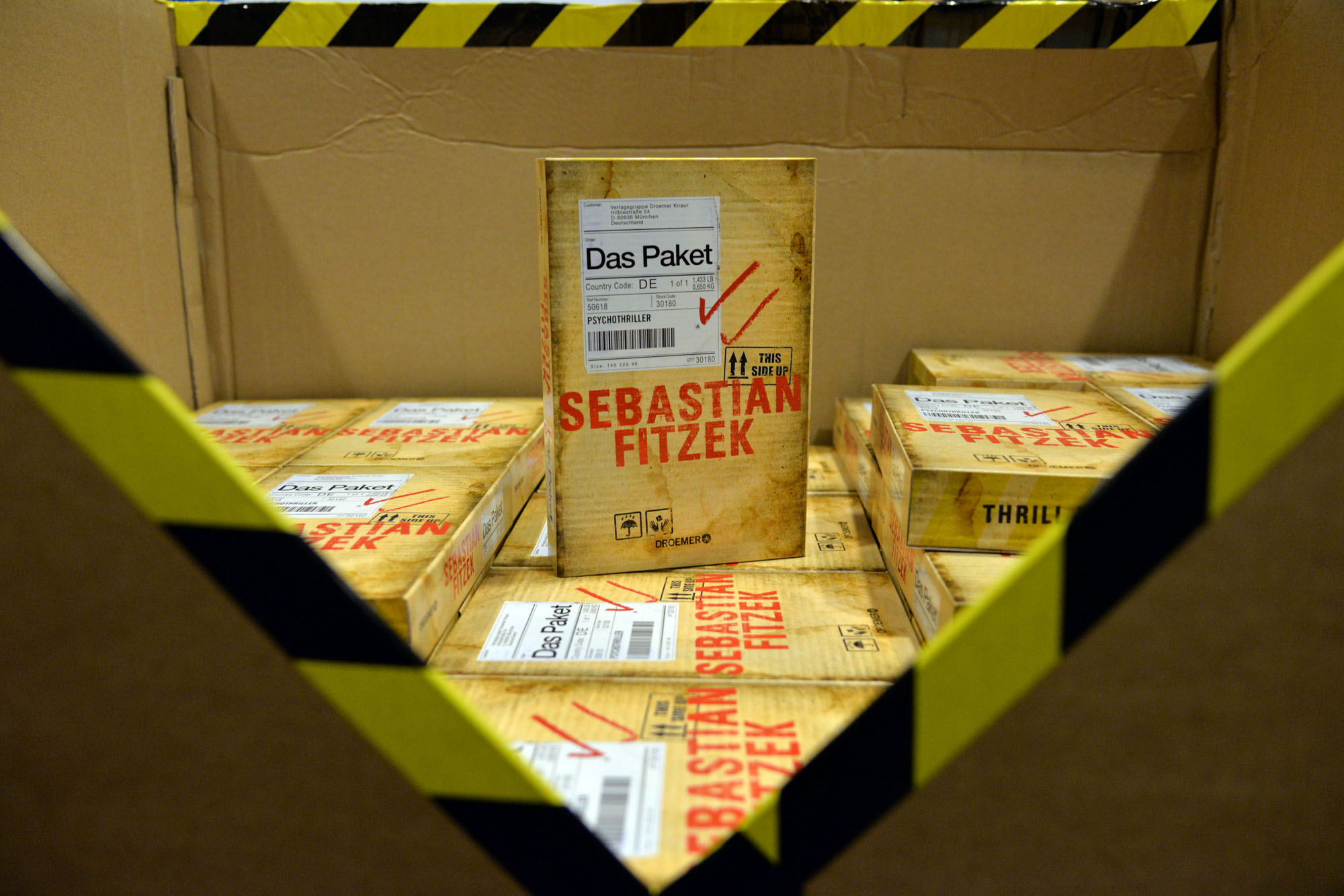 Sebastian Fitzek am 29. Oktober 2016 in Bitburg