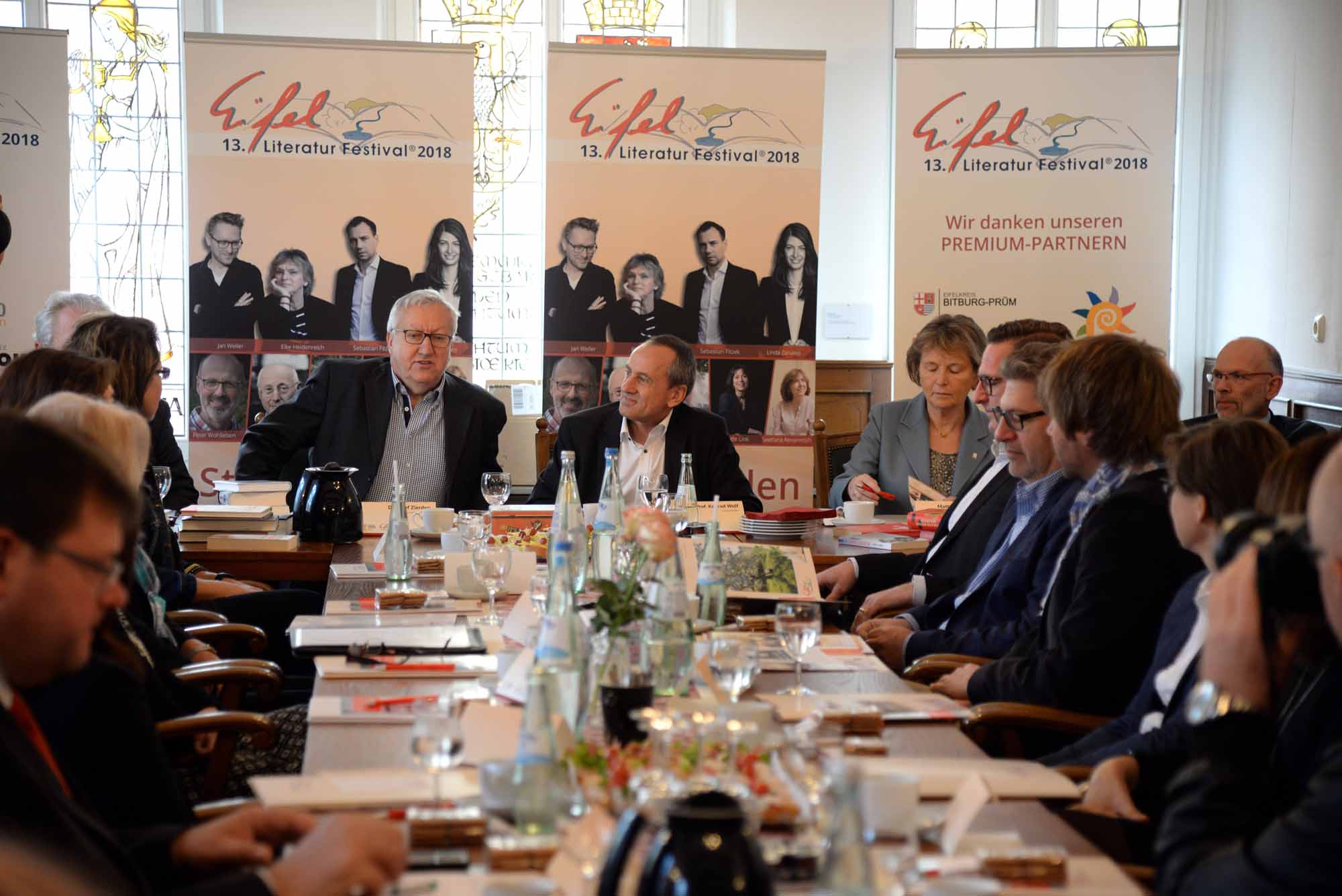 Pressekonferenz Eifel-Literatur-Festival 2018 am 6.11.2017 in Prüm