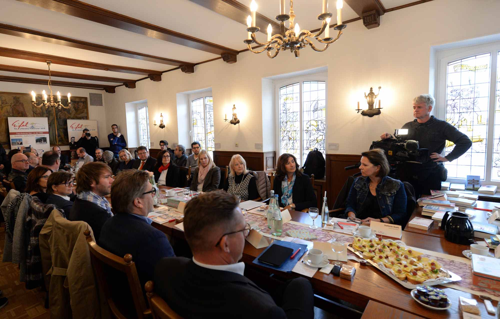 Pressekonferenz Eifel-Literatur-Festival 2018 am 6.11.2017 in Prüm