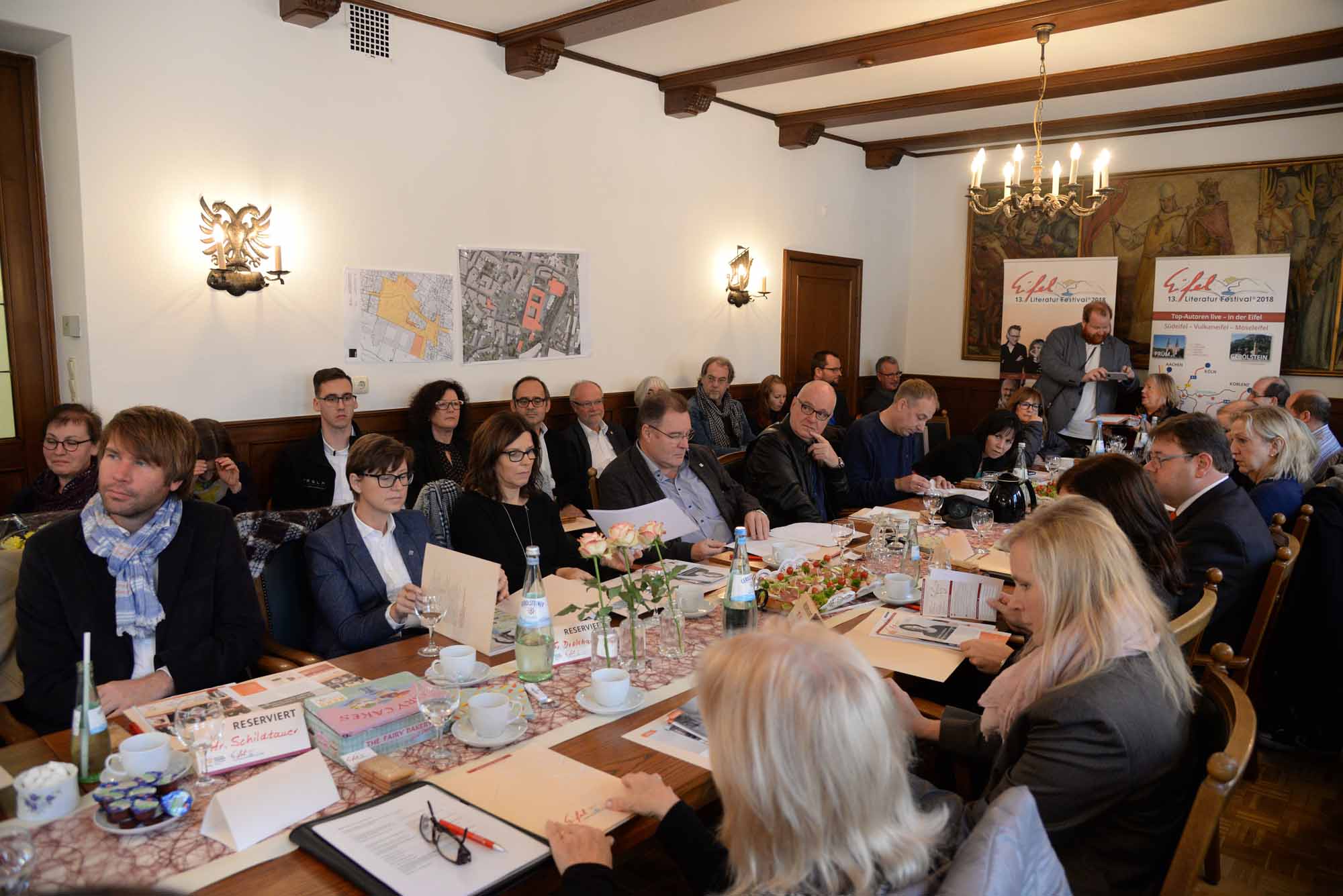 Pressekonferenz Eifel-Literatur-Festival 2018 am 6.11.2017 in Prüm