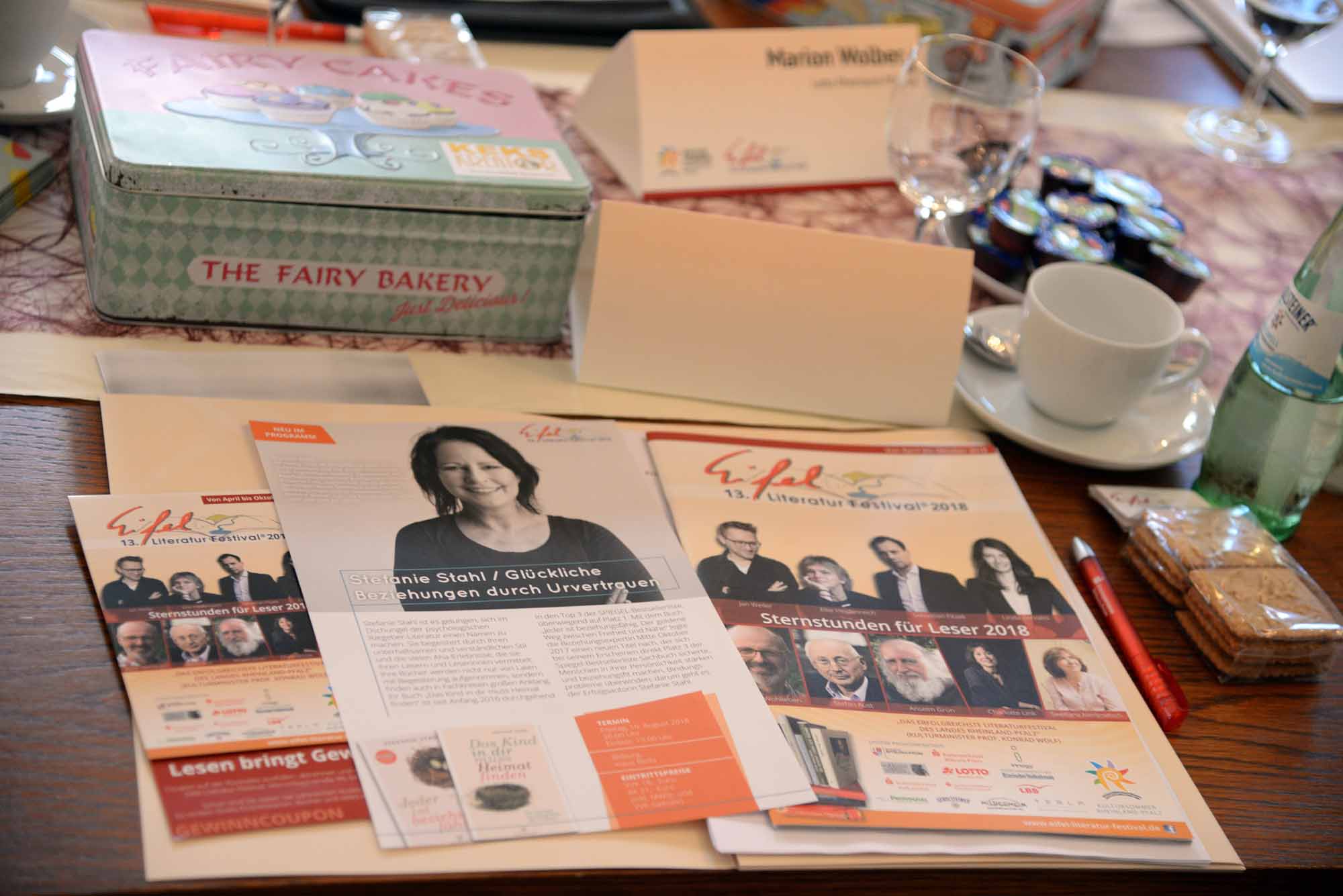 Pressekonferenz Eifel-Literatur-Festival 2018 am 6.11.2017 in Prüm