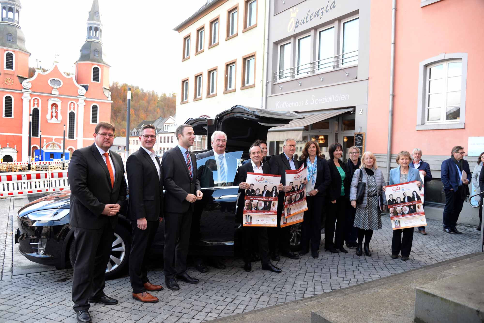 Pressekonferenz Eifel-Literatur-Festival 2018 am 6.11.2017 in Prüm