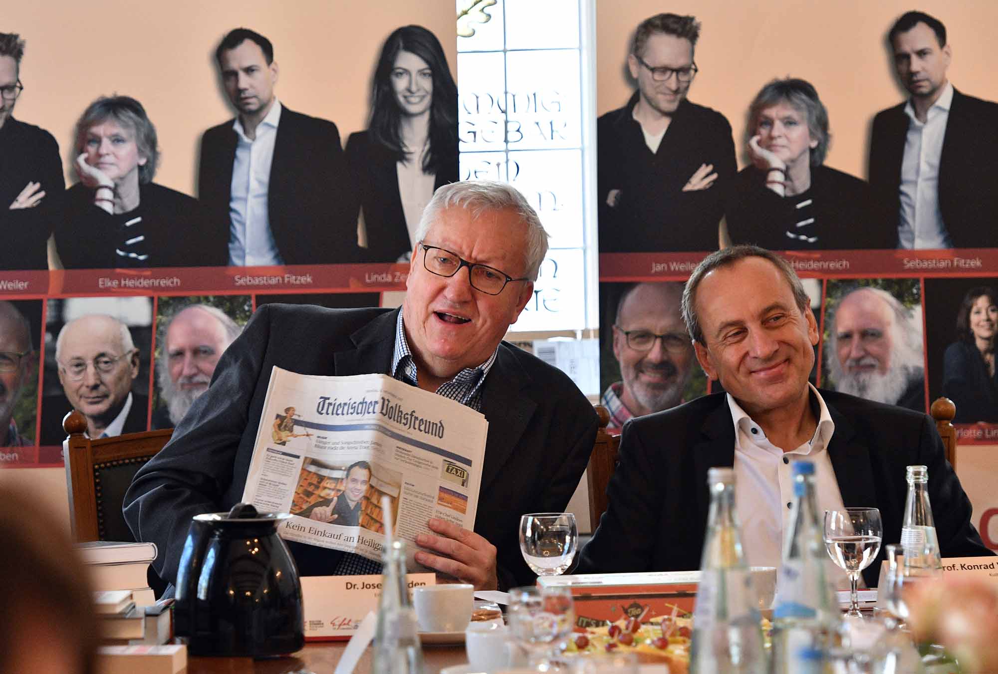 Pressekonferenz Eifel-Literatur-Festival 2018 am 6.11.2017 in Prüm