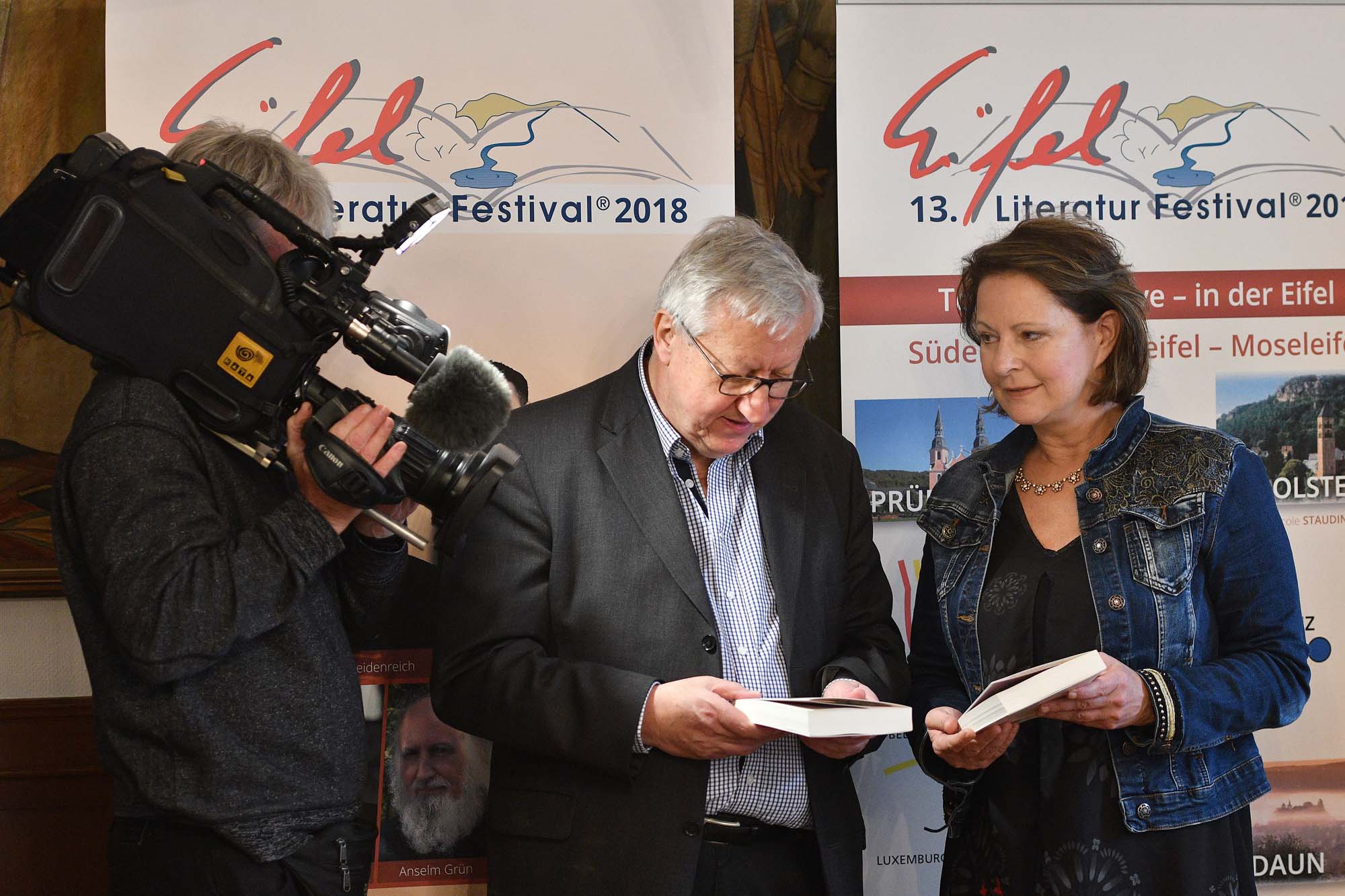 Pressekonferenz Eifel-Literatur-Festival 2018 am 6.11.2017 in Prüm
