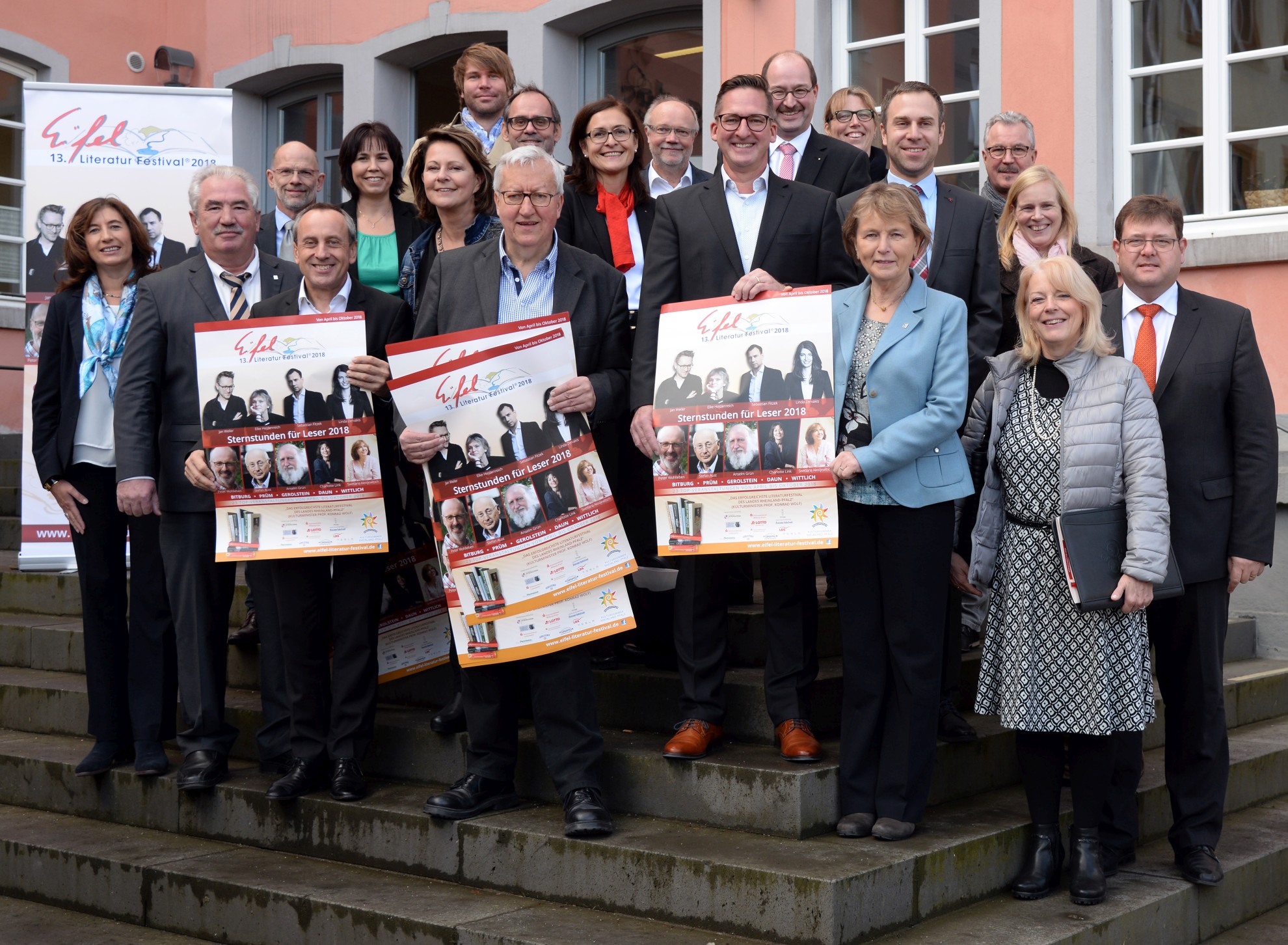 Pressekonferenz Eifel-Literatur-Festival 2018 am 6.11.2017 in Prüm