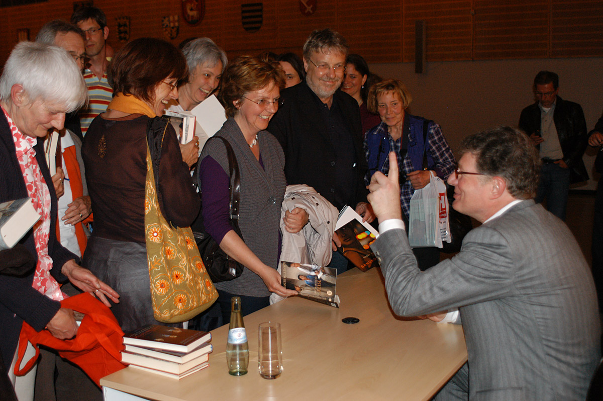 Roger Willemsen am 30. April 2010 in Prüm