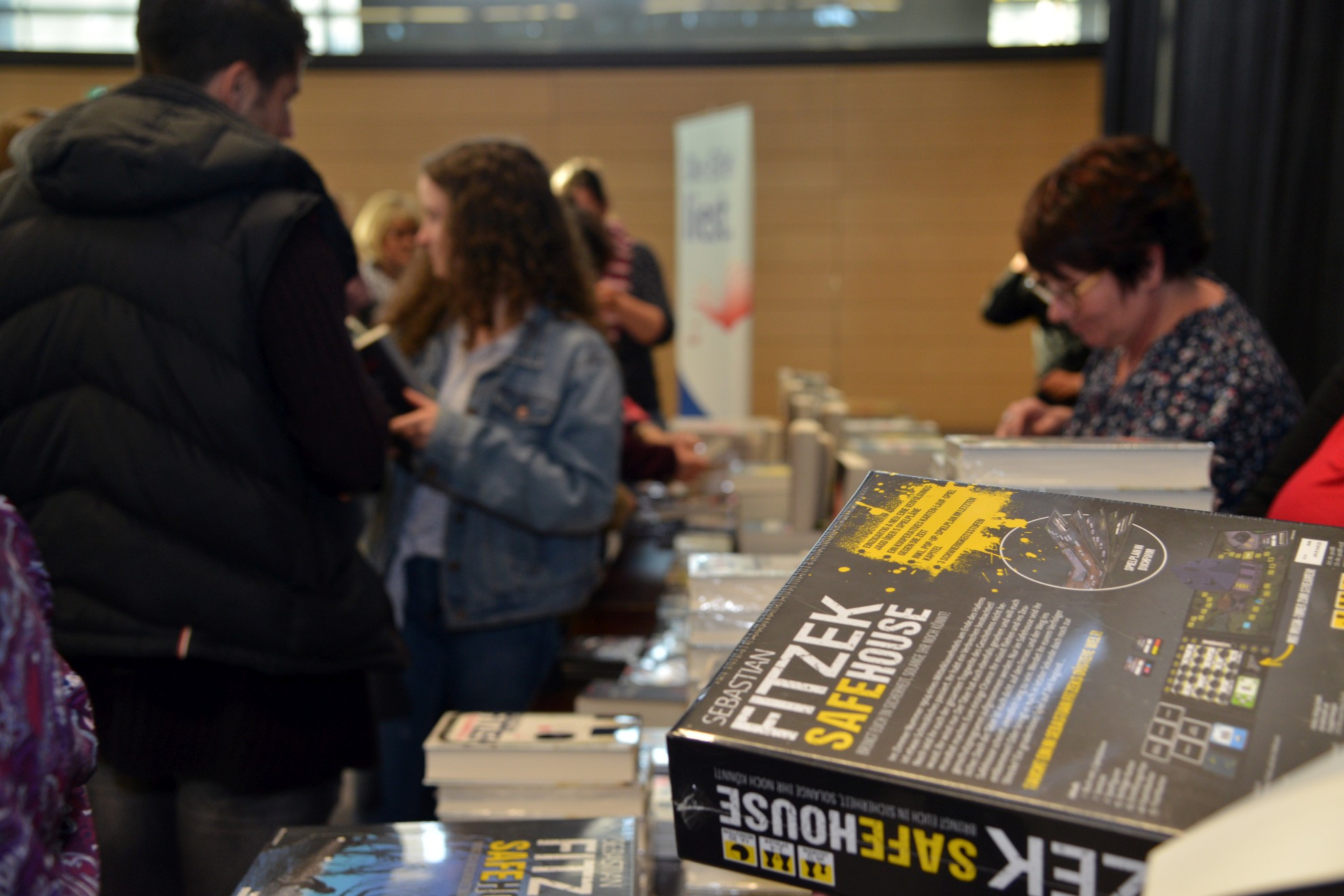 Sebastian Fitzek am 6. April 2018 in Wittlich