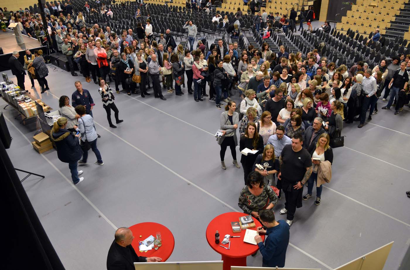 Sebastian Fitzek am 6. April 2018 in Wittlich