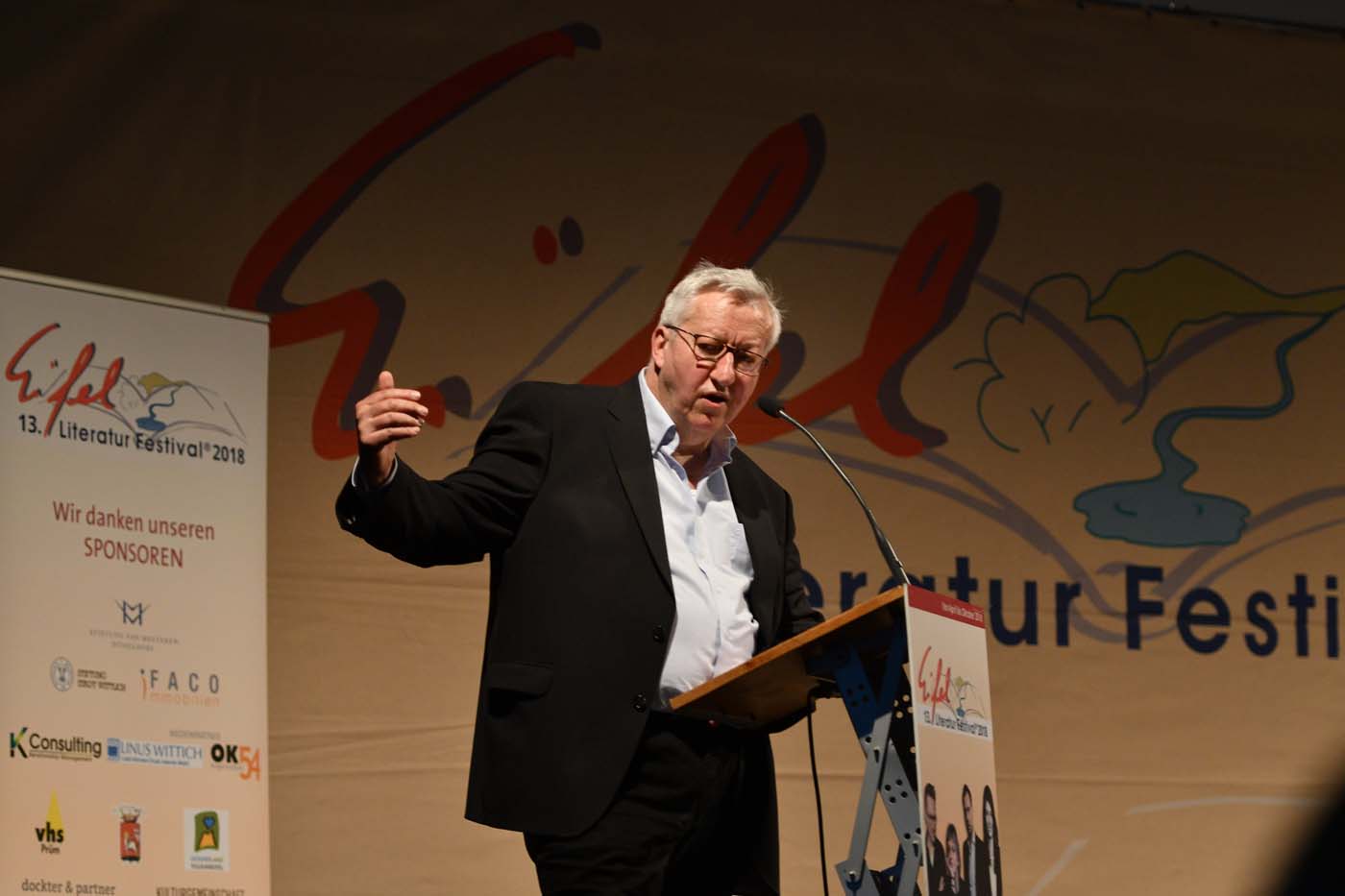 Sebastian Fitzek am 6. April 2018 in Wittlich