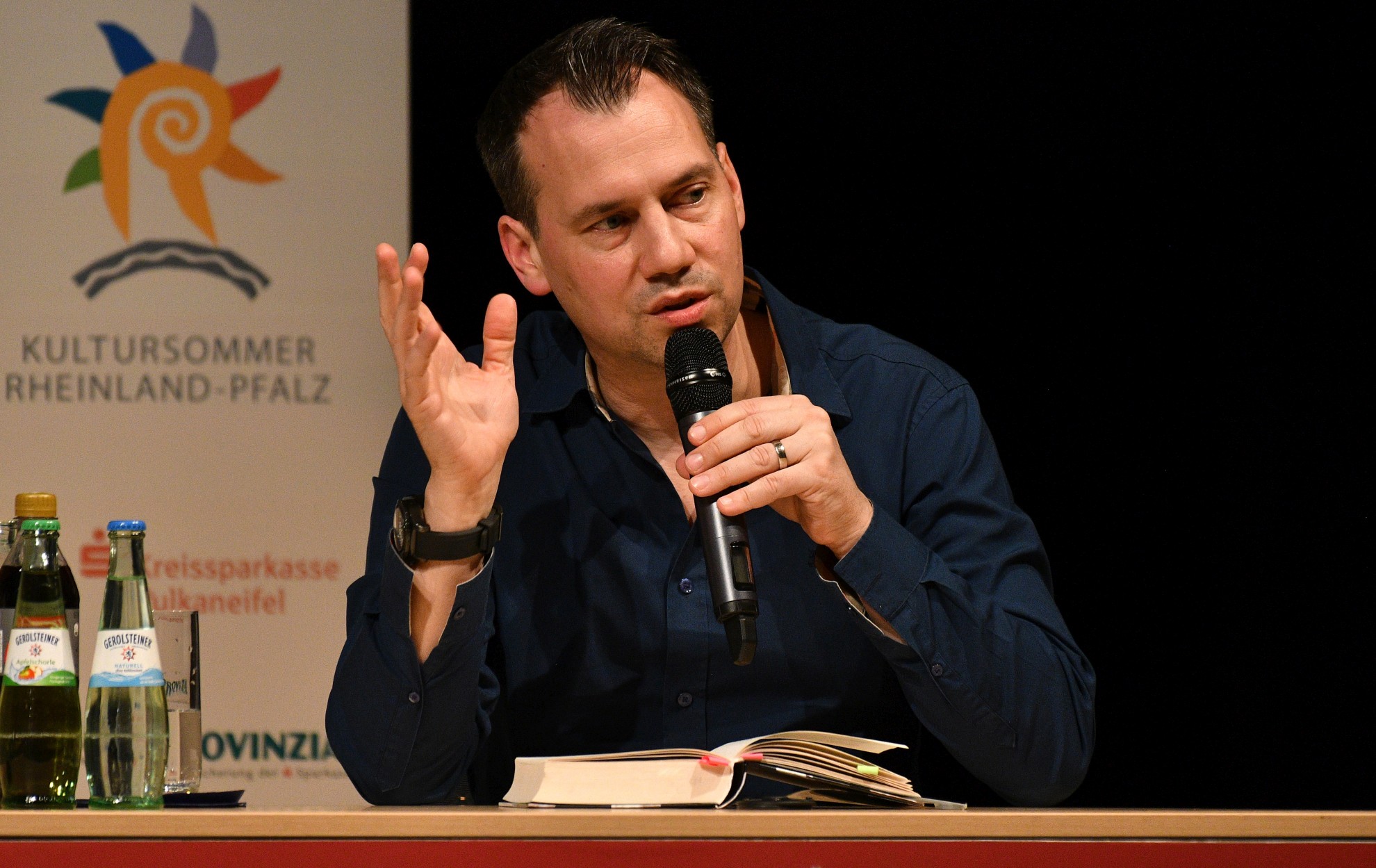 Sebastian Fitzek am 6. April 2018 in Wittlich