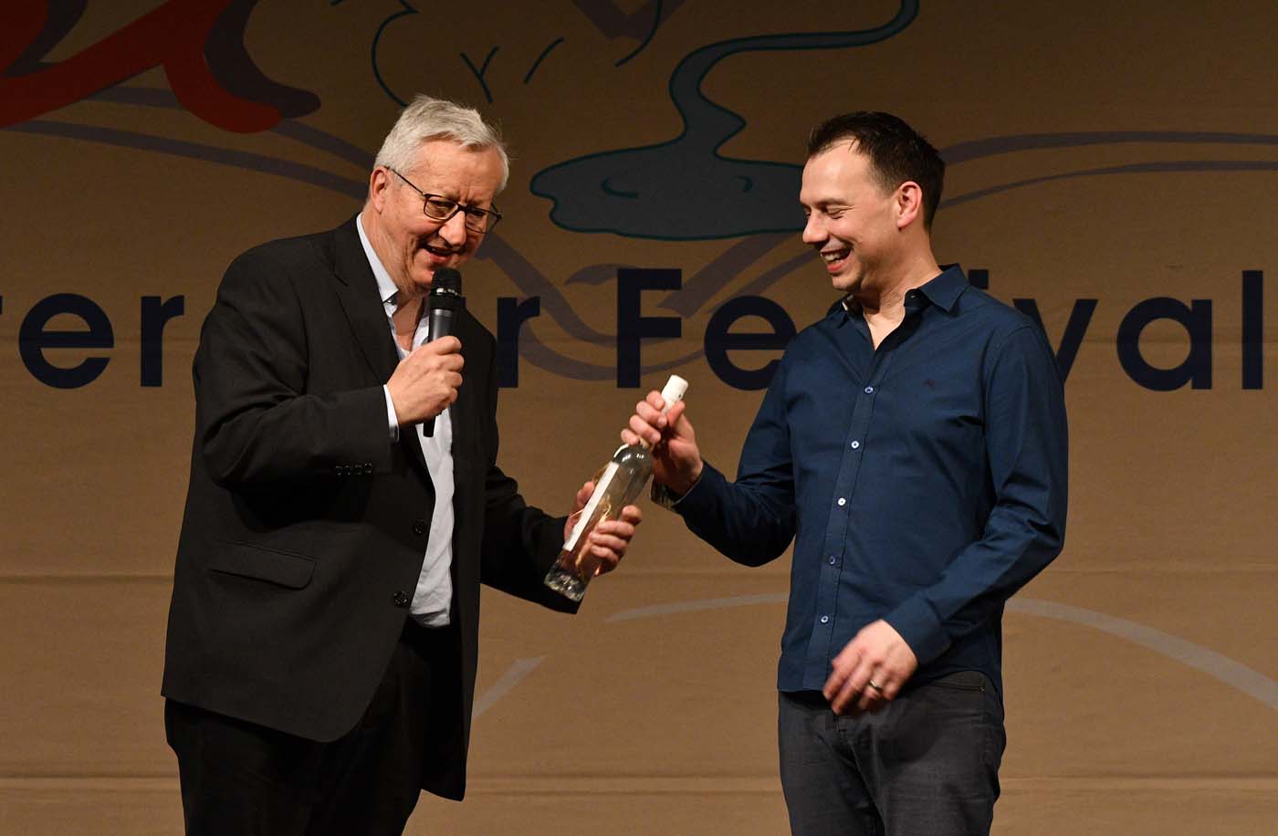 Sebastian Fitzek am 6. April 2018 in Wittlich