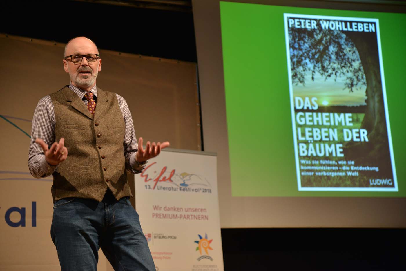 Peter Wohlleben am 13. April 2018 in Prüm