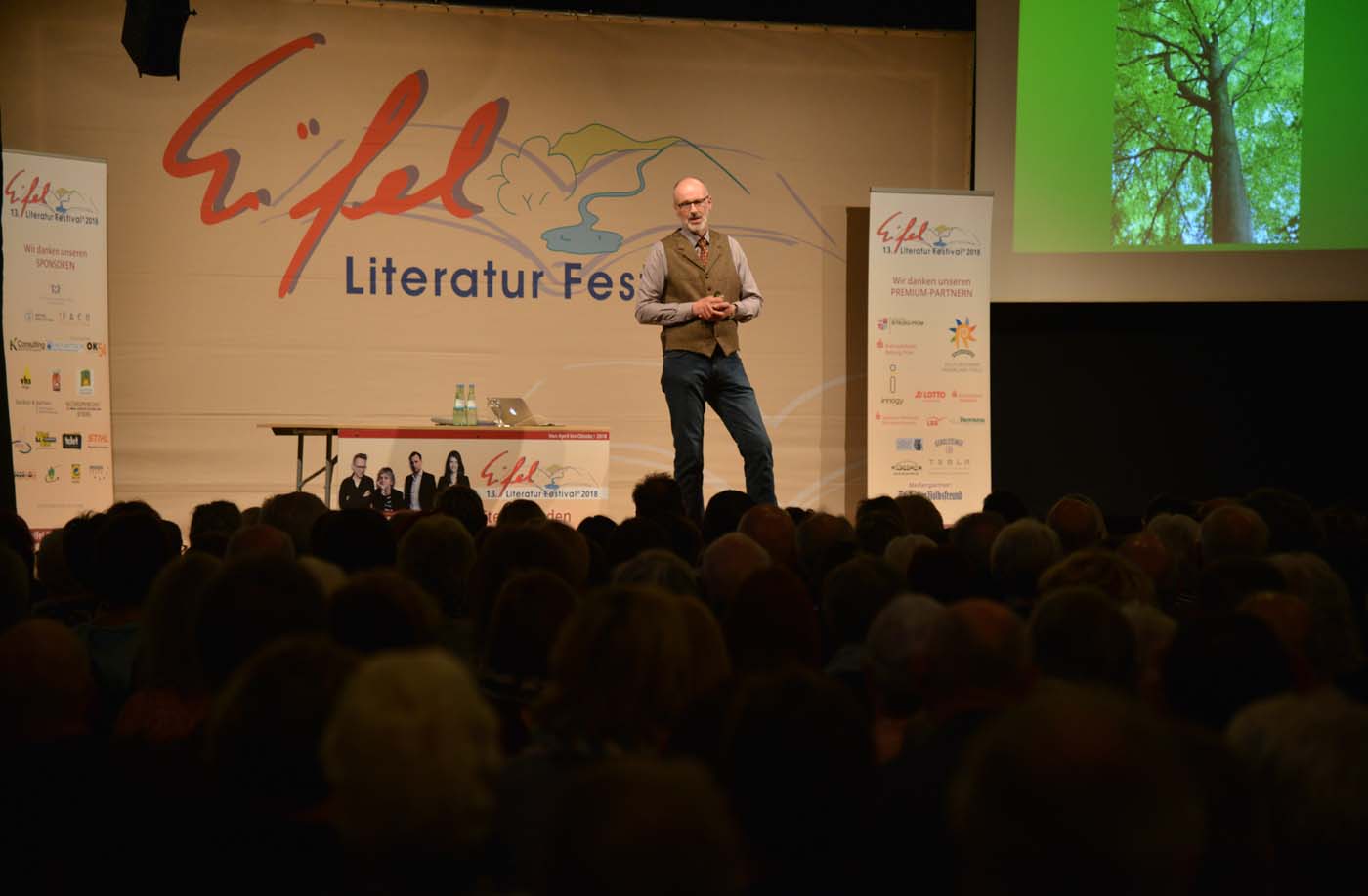 Peter Wohlleben am 13. April 2018 in Prüm