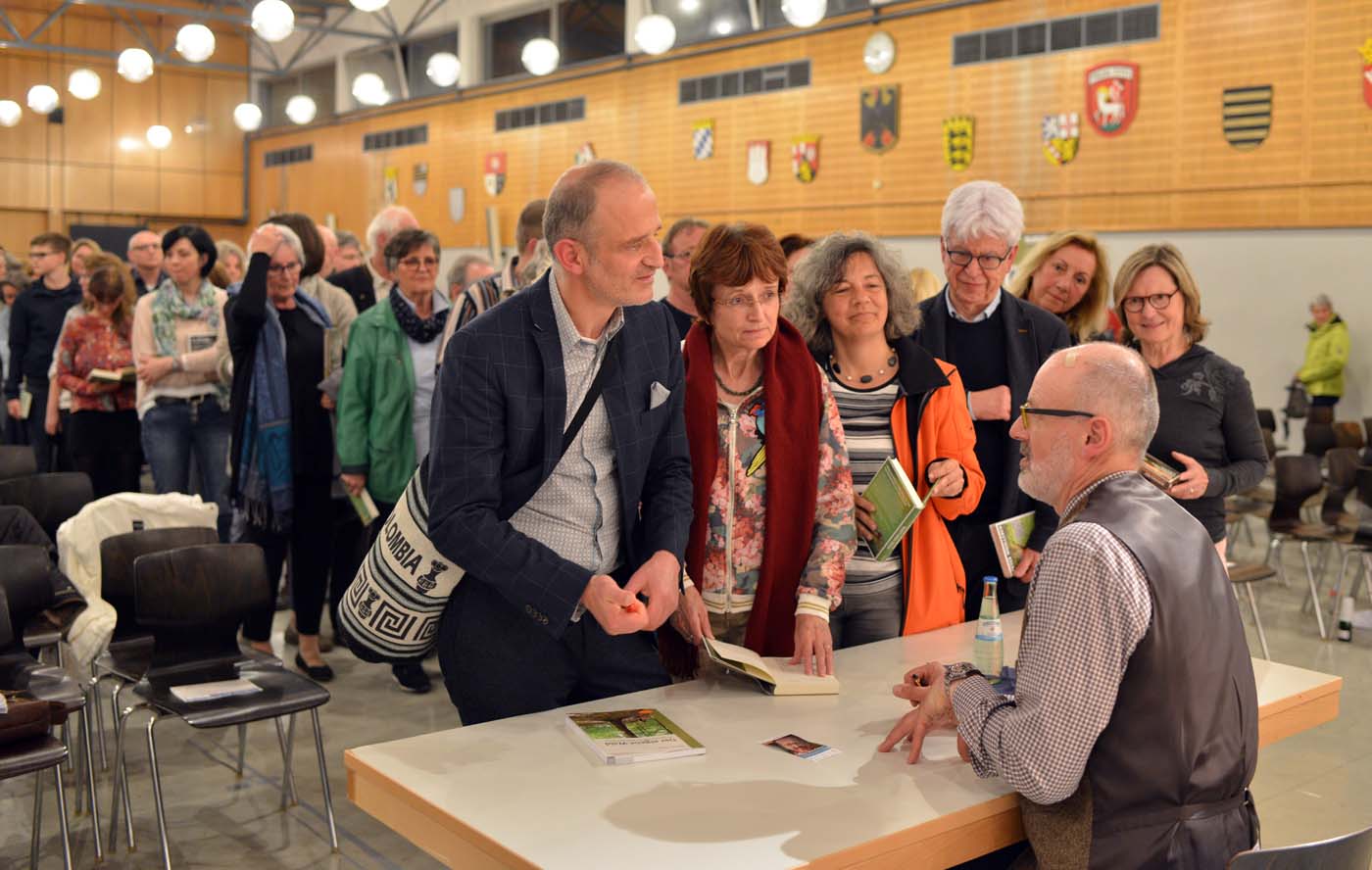 Peter Wohlleben am 13. April 2018 in Prüm